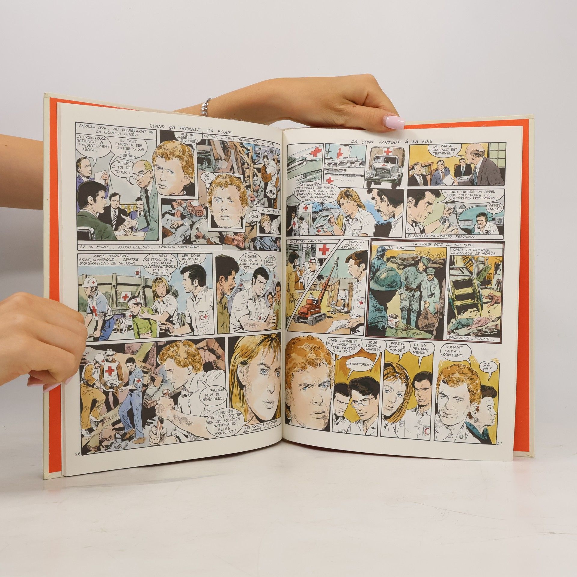Collectif d'auteurs La croix-rouge en bd