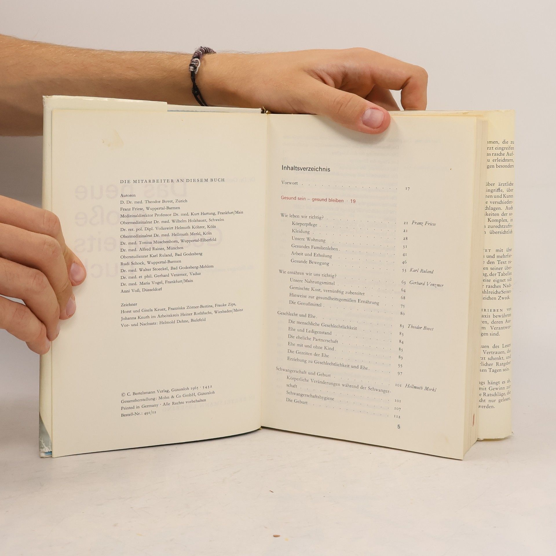Gerhard Venzmer Das neue große Gesundheitsbuch