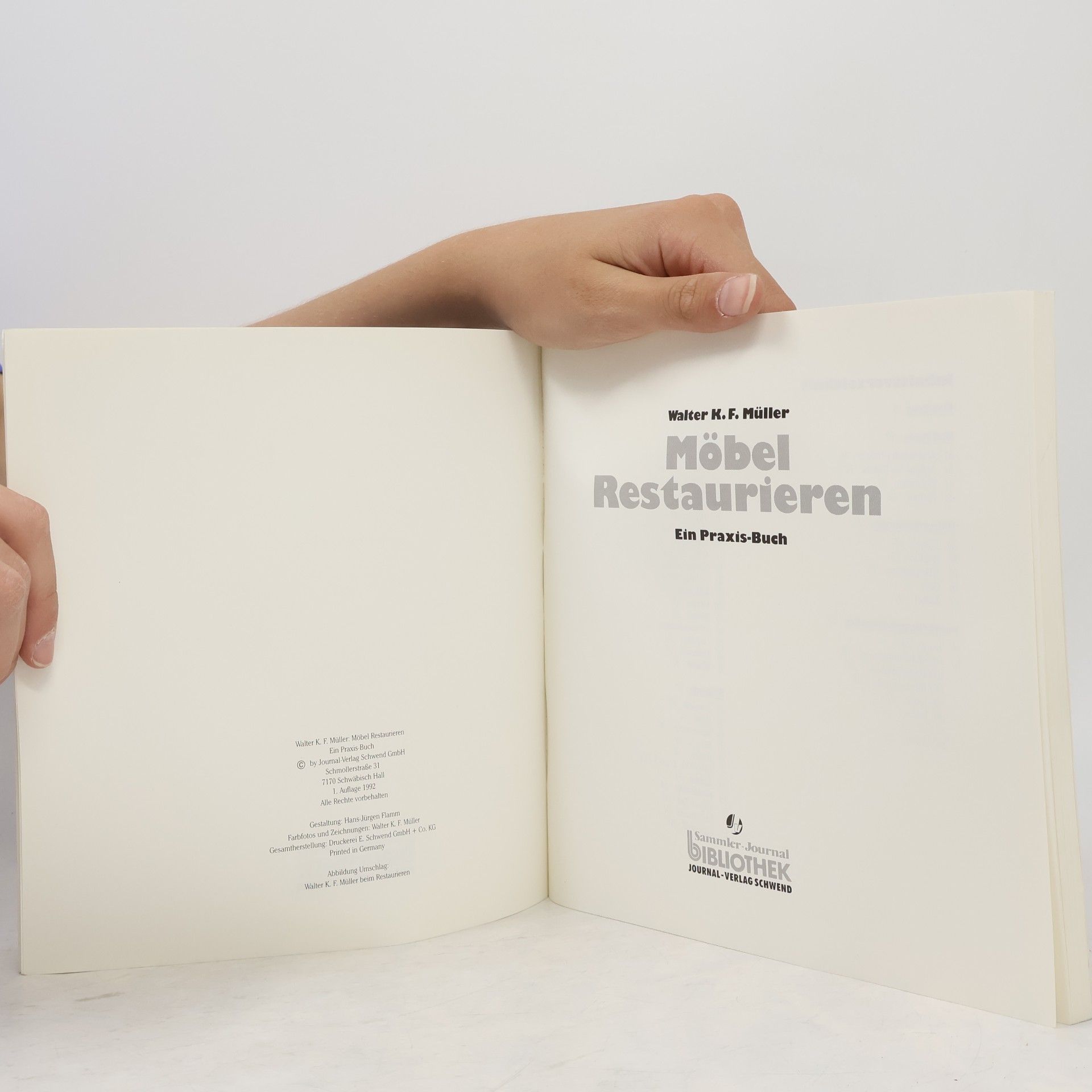 Walter K. F. Müller Möbel Restaurieren
