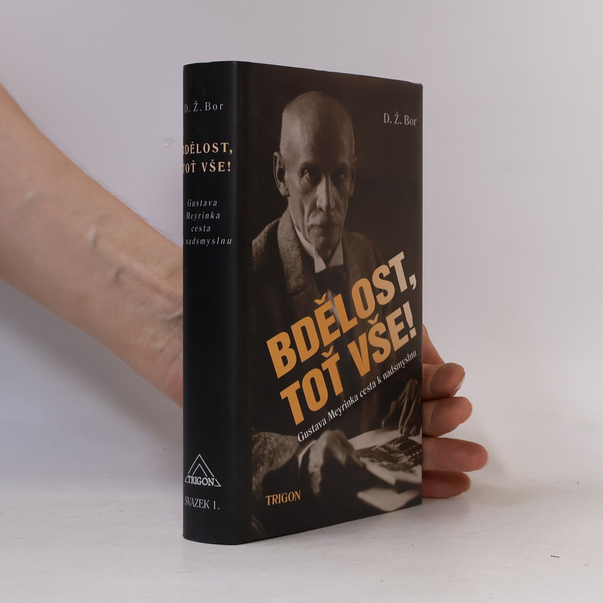 D. Ž. Bor Bdělost, toť vše! : cesta Gustava Meyrinka k nadsmyslnu