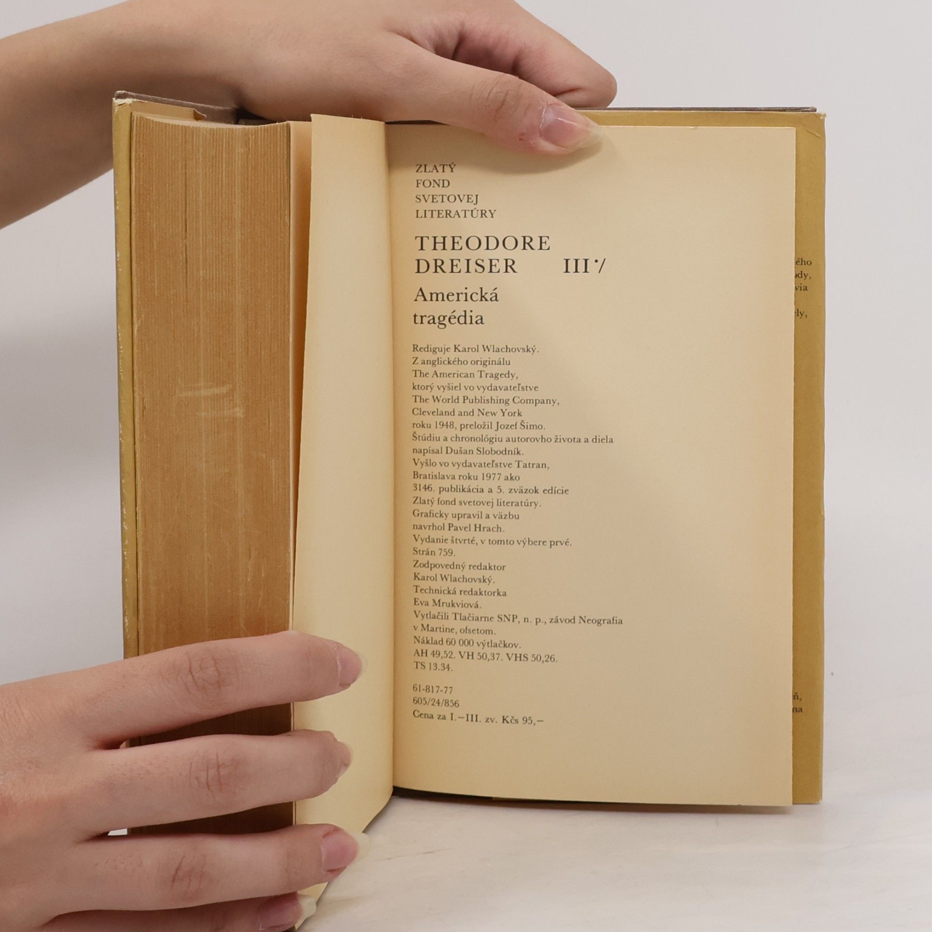 Theodore Dreiser Americký tragédia III.