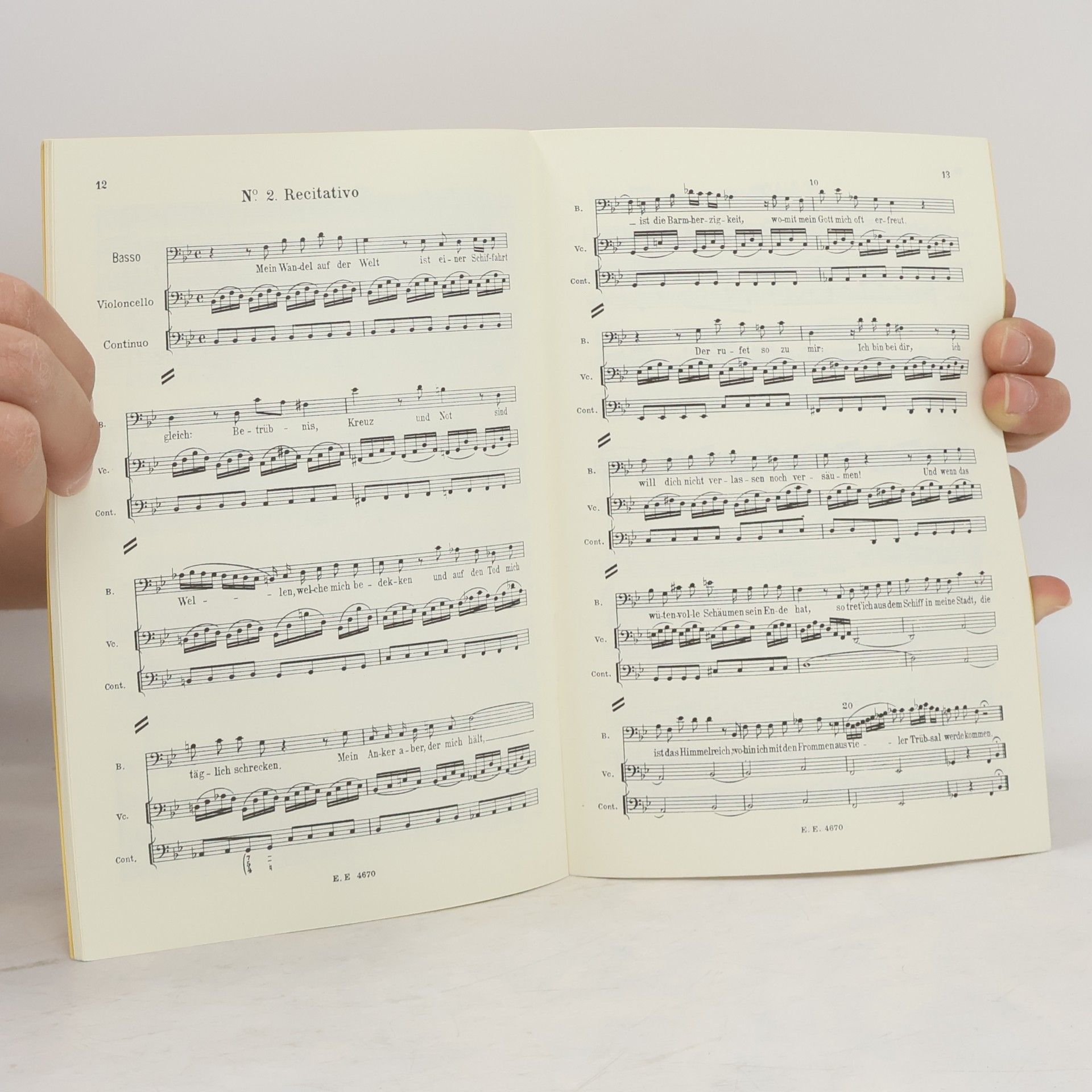 Johann Sebastian Bach Kantate Nr. 56
