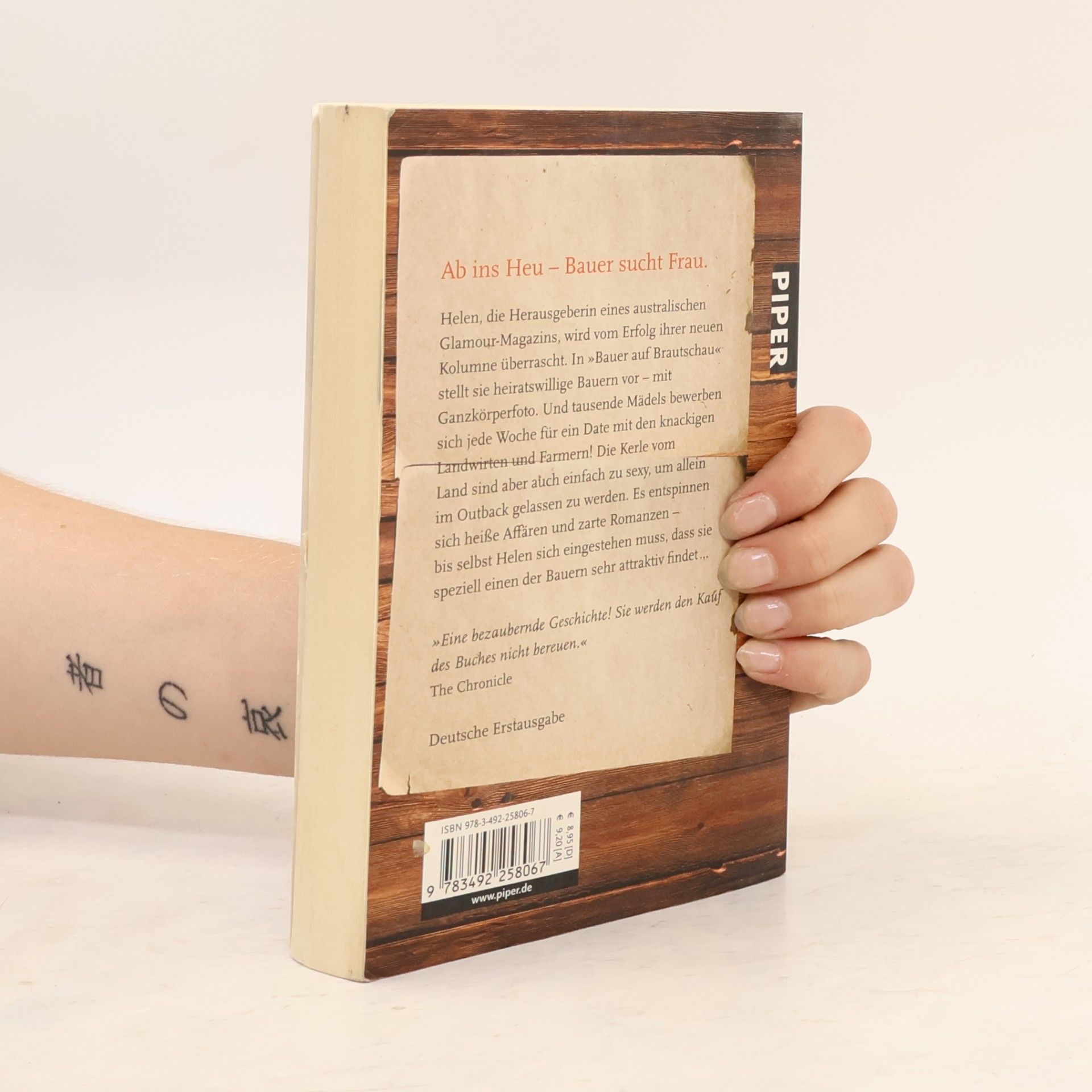Janet Gover Bauer auf Brautschau