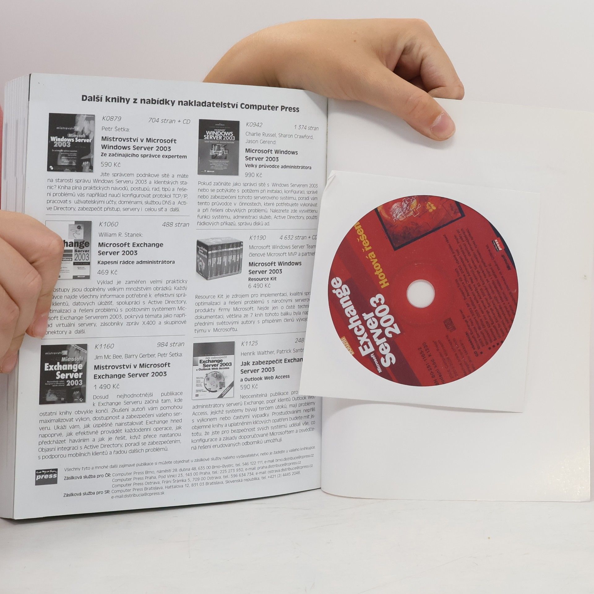 Petr Šetka Microsoft Exchange Server 2003 – Hotová řešení
