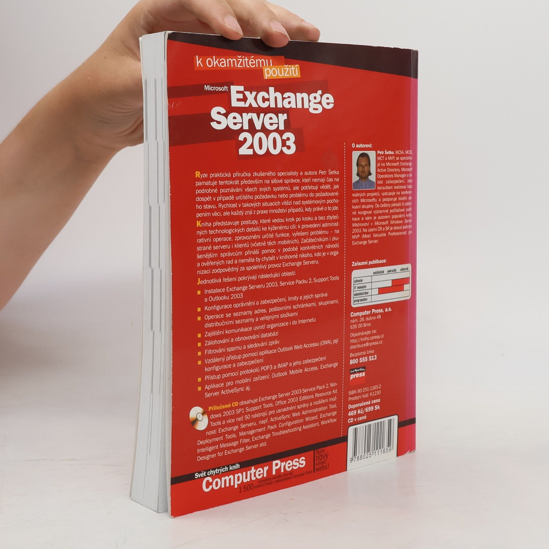 Petr Šetka Microsoft Exchange Server 2003 – Hotová řešení