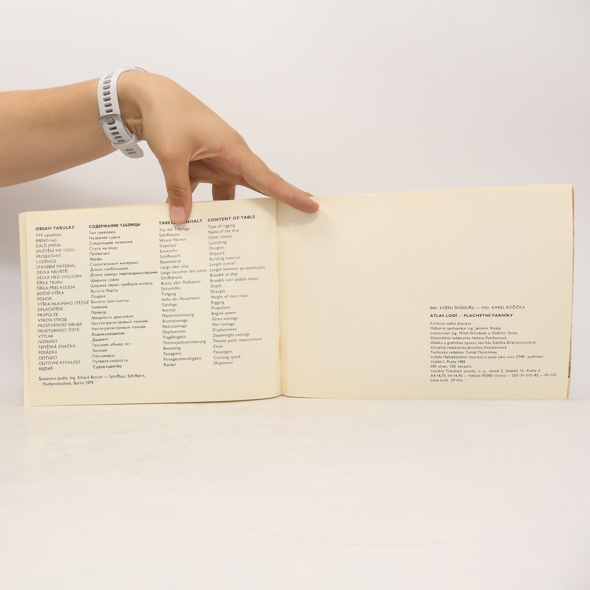 Evžen Škňouřil Atlas lodí 2. Plachetní parníky