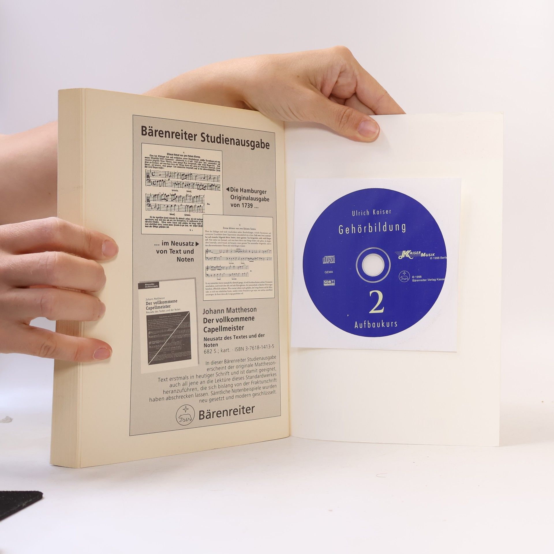 Ulrich Kaiser Gehörbildung mit CD-Audio