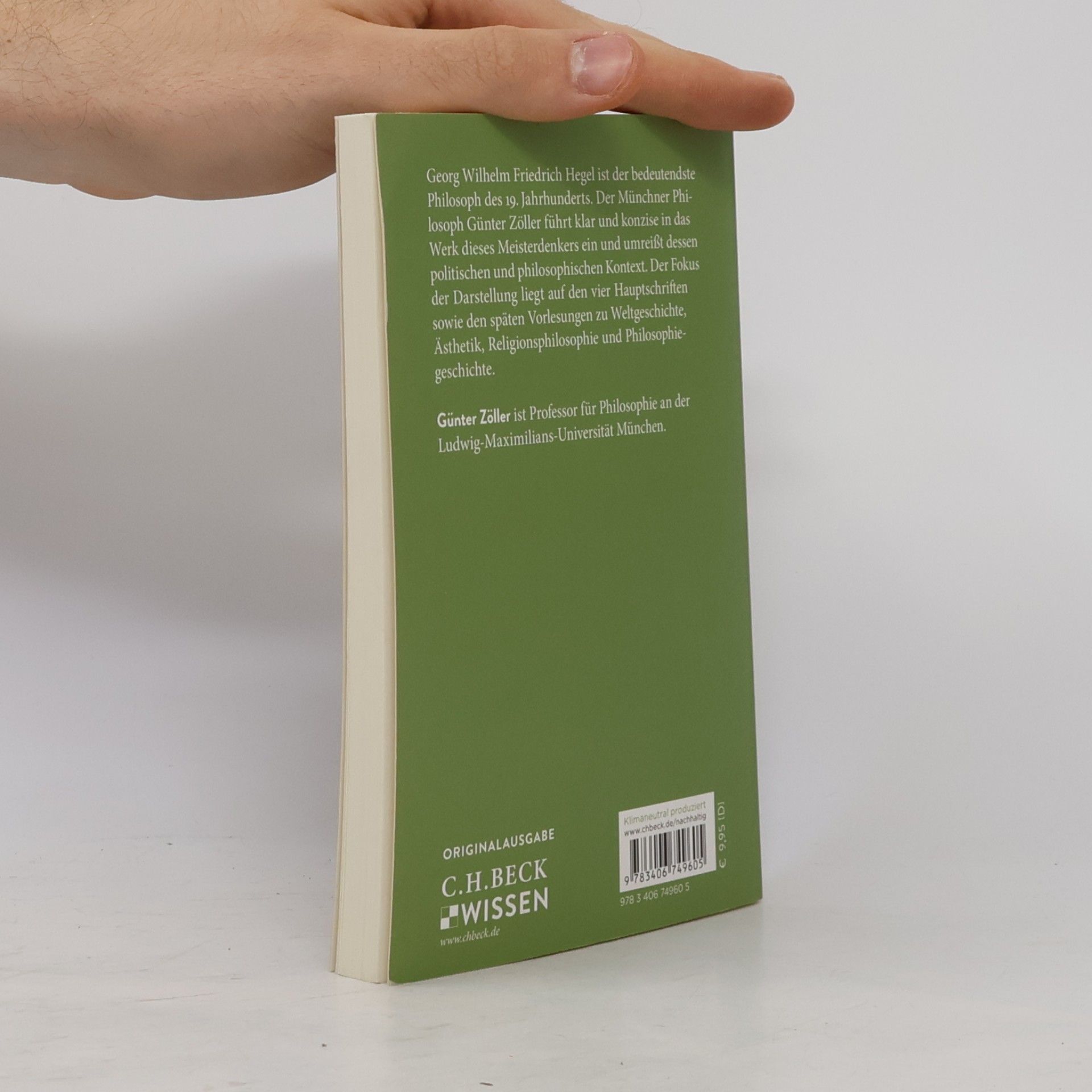 Günter Zöller Hegels Philosophie
