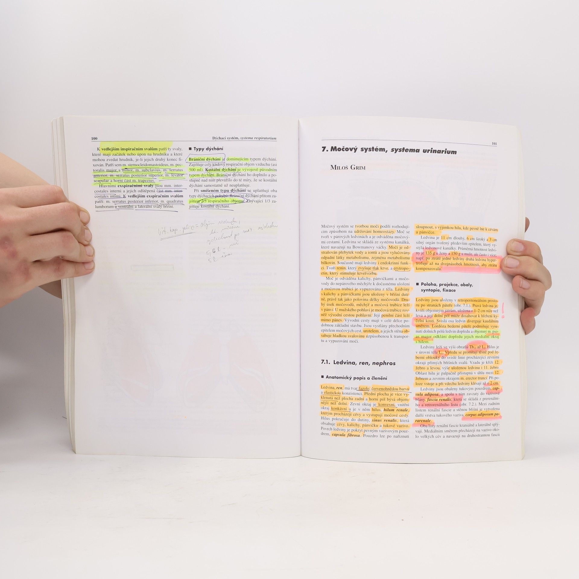 Miloš Grim Základy anatomie 3. Trávicí, dýchací, močopohlavní a endokrinní systém