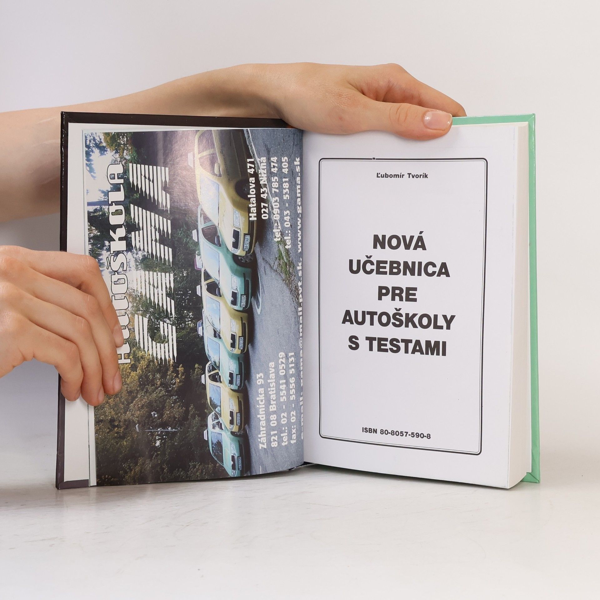 Collectif d'auteurs Nová učebnica pre autoškoly s testami