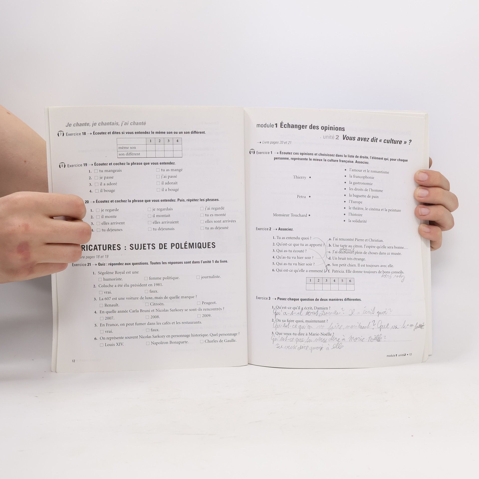 Régine Mérieux Latitudes 2 : cahier d’exercices. A2/B1