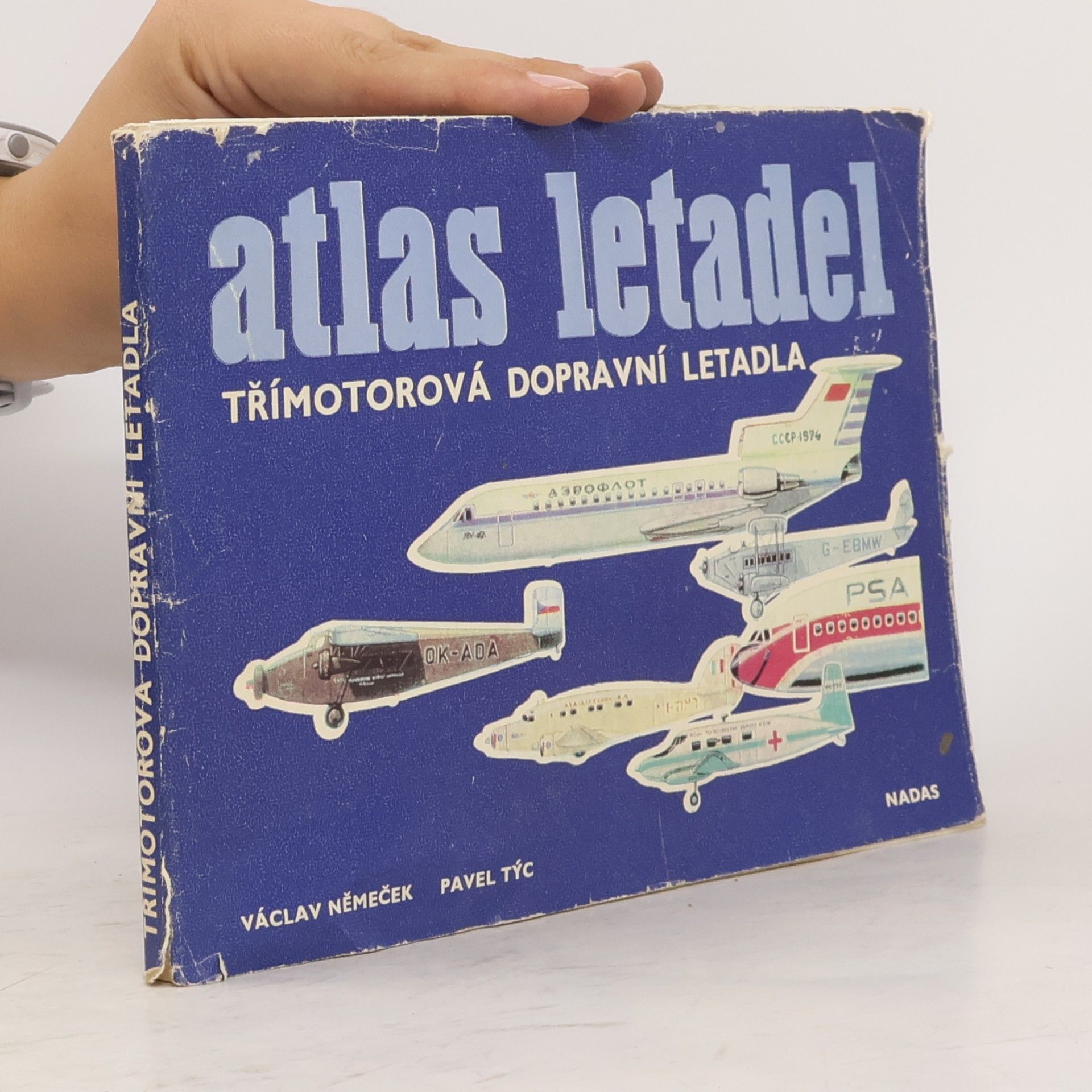 Václav Němeček Atlas letadel. Třímotorová dopravní letadla