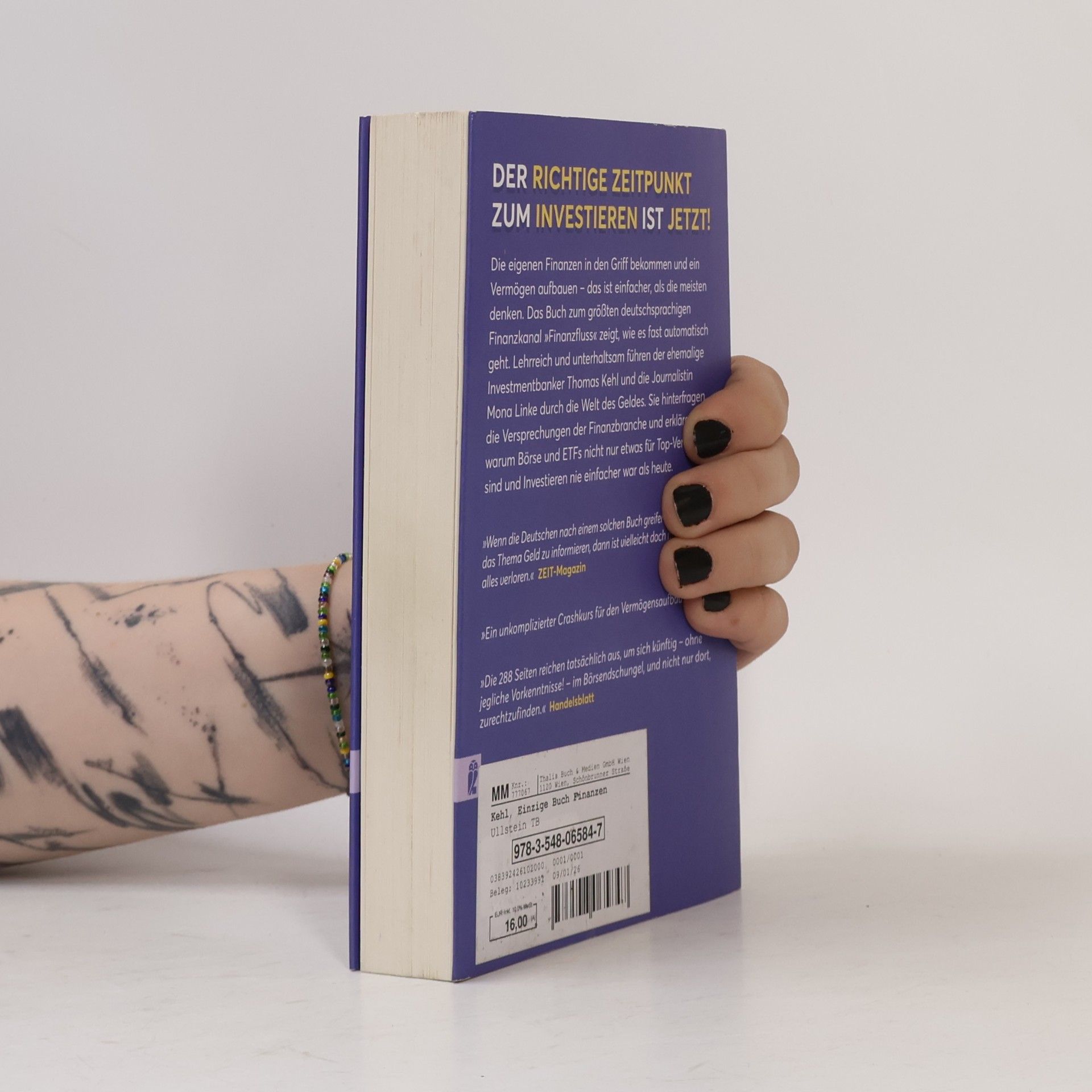 Thomas Kehl Das einzige Buch, das Du über Finanzen lesen solltest
