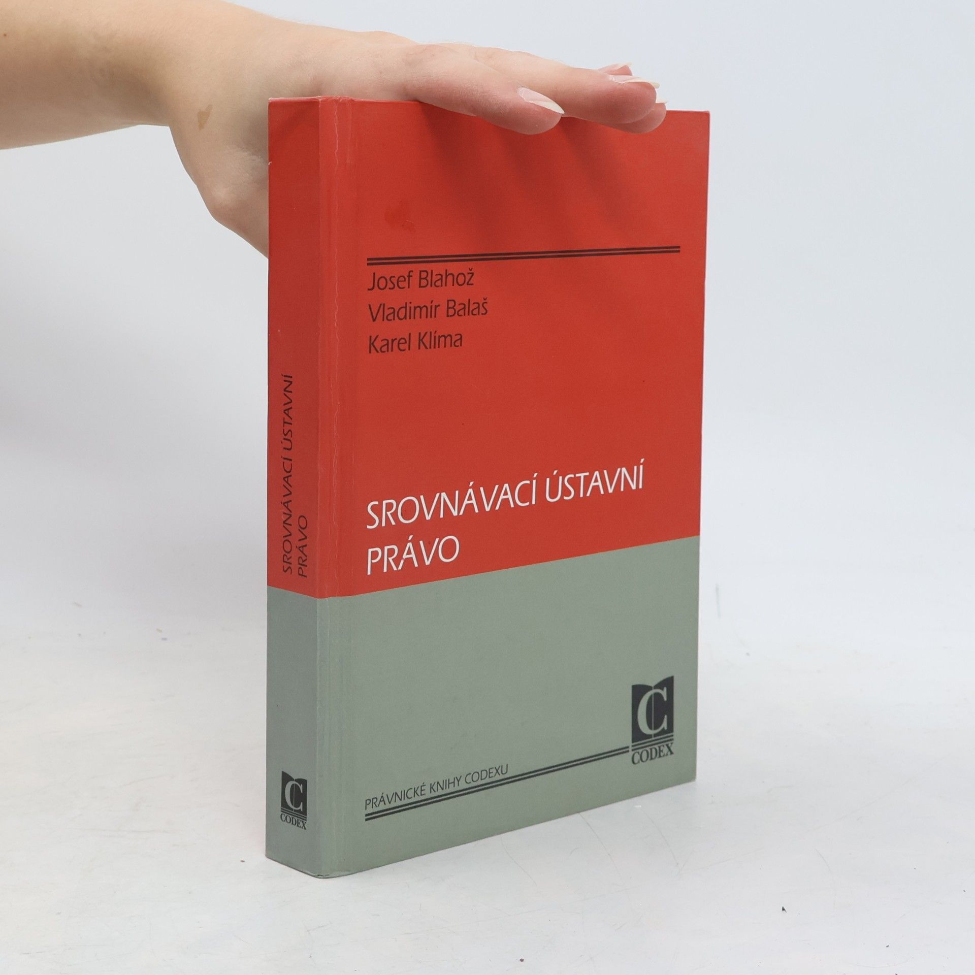 Vladimír Balaš Srovnávací ústavní právo
