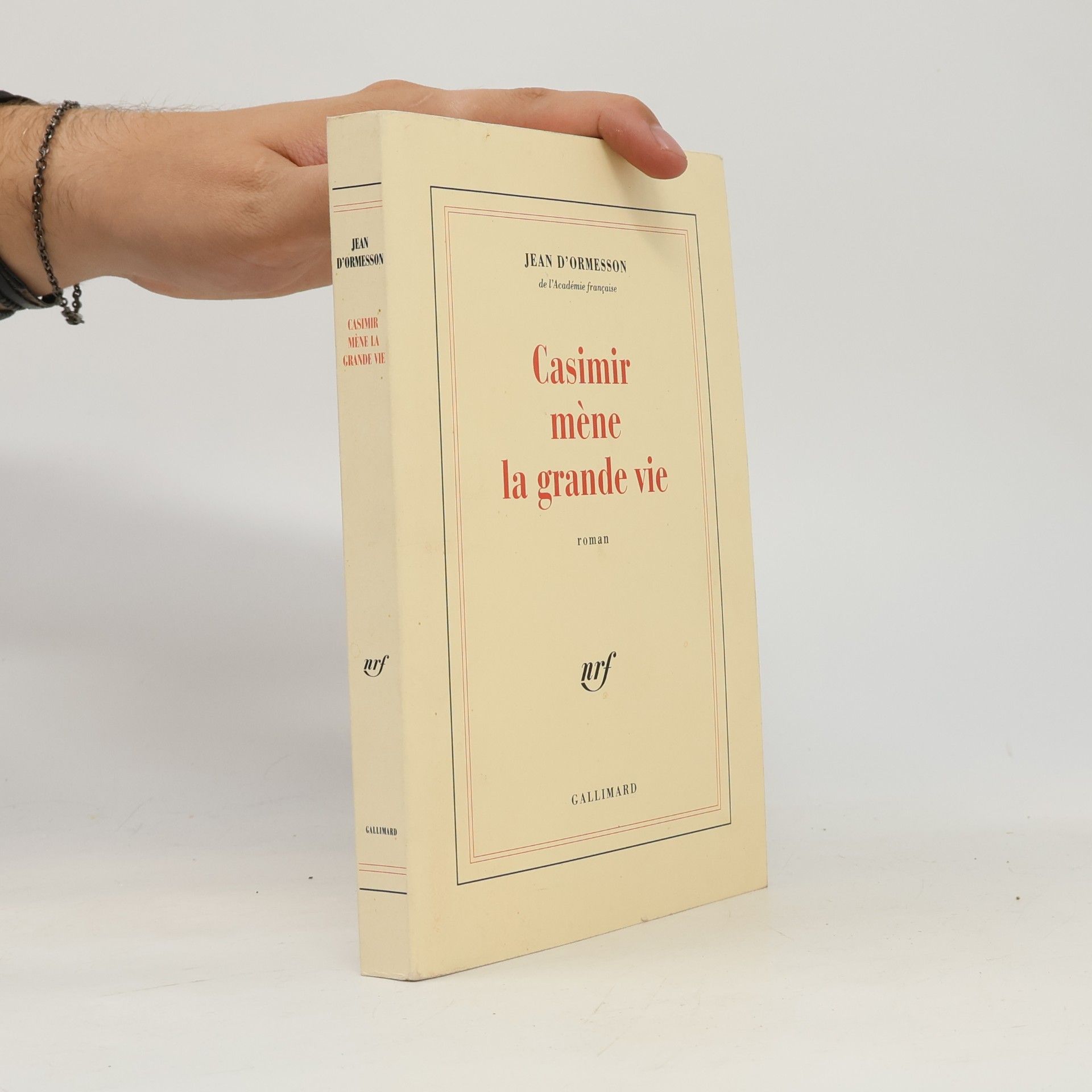 Jean d'Ormesson Casimir mène la grande vie