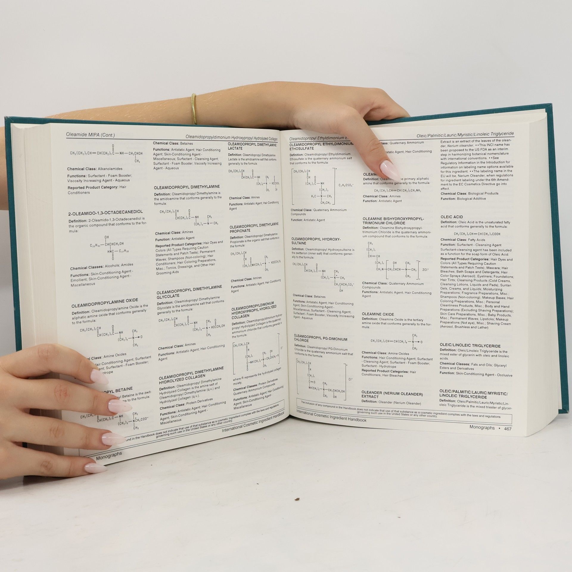 John A. Wenninger International Cosmetic Ingredient Handbook
