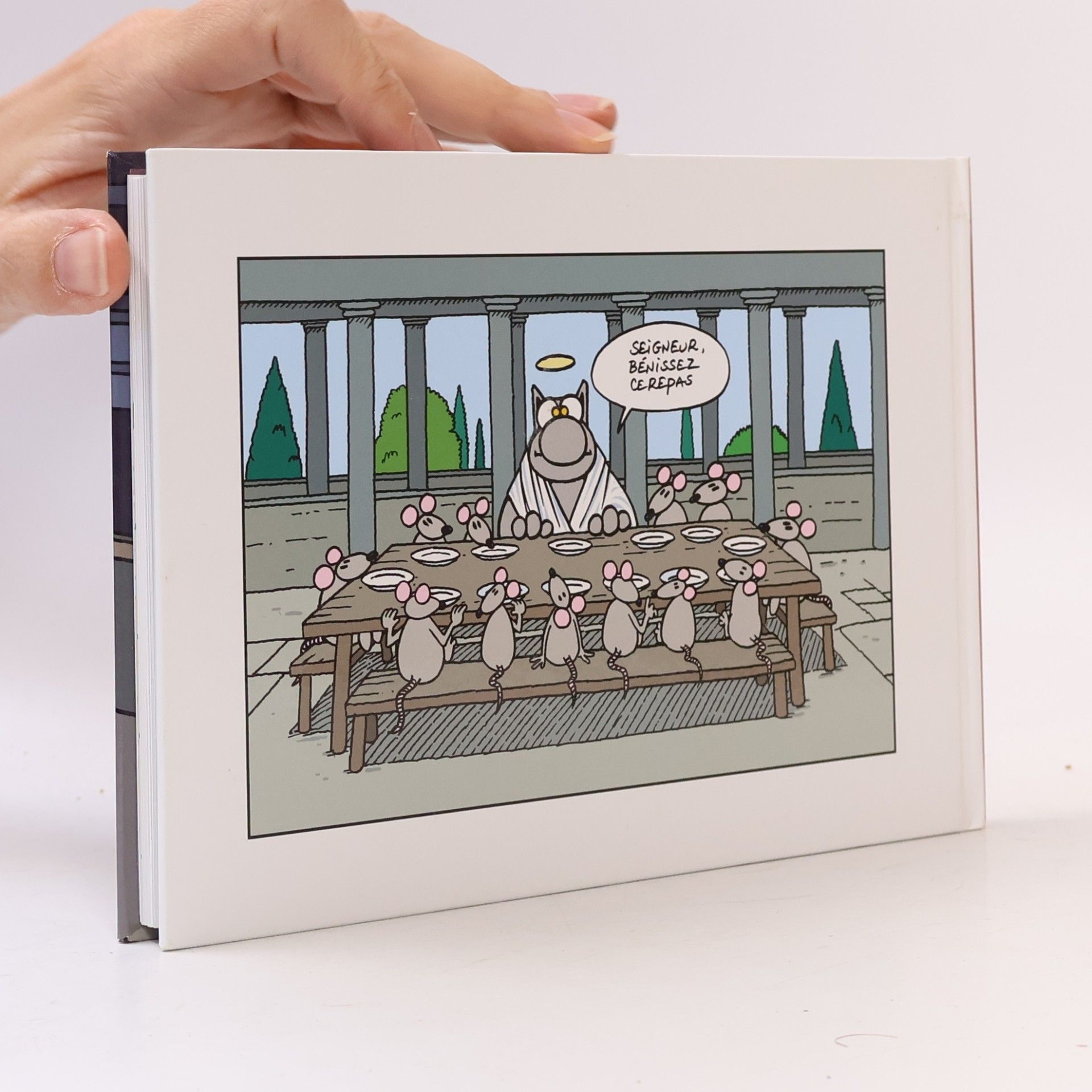 Philippe Geluck Le chat passe à table