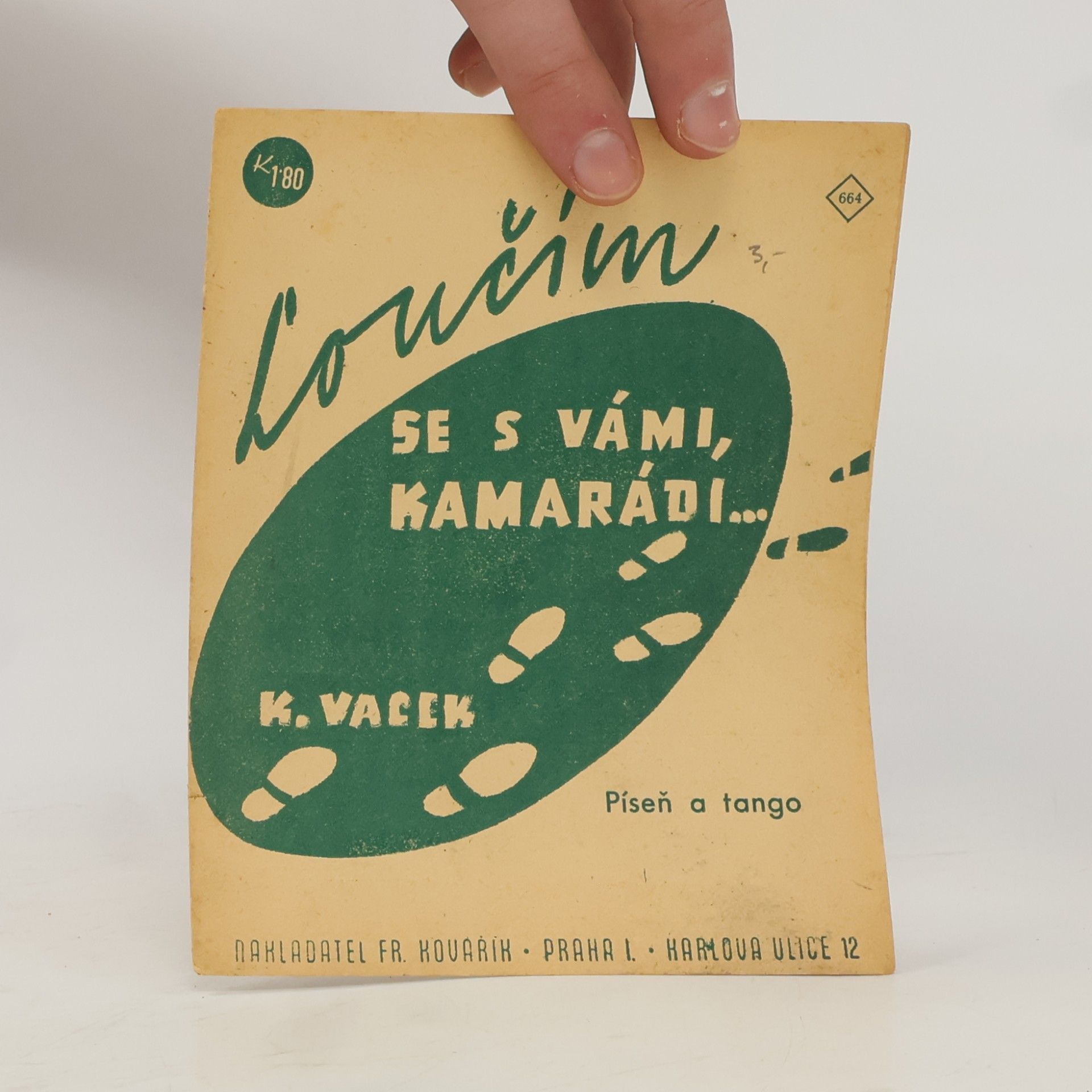 K. Vacek Loučím se s vámi, kamarádi