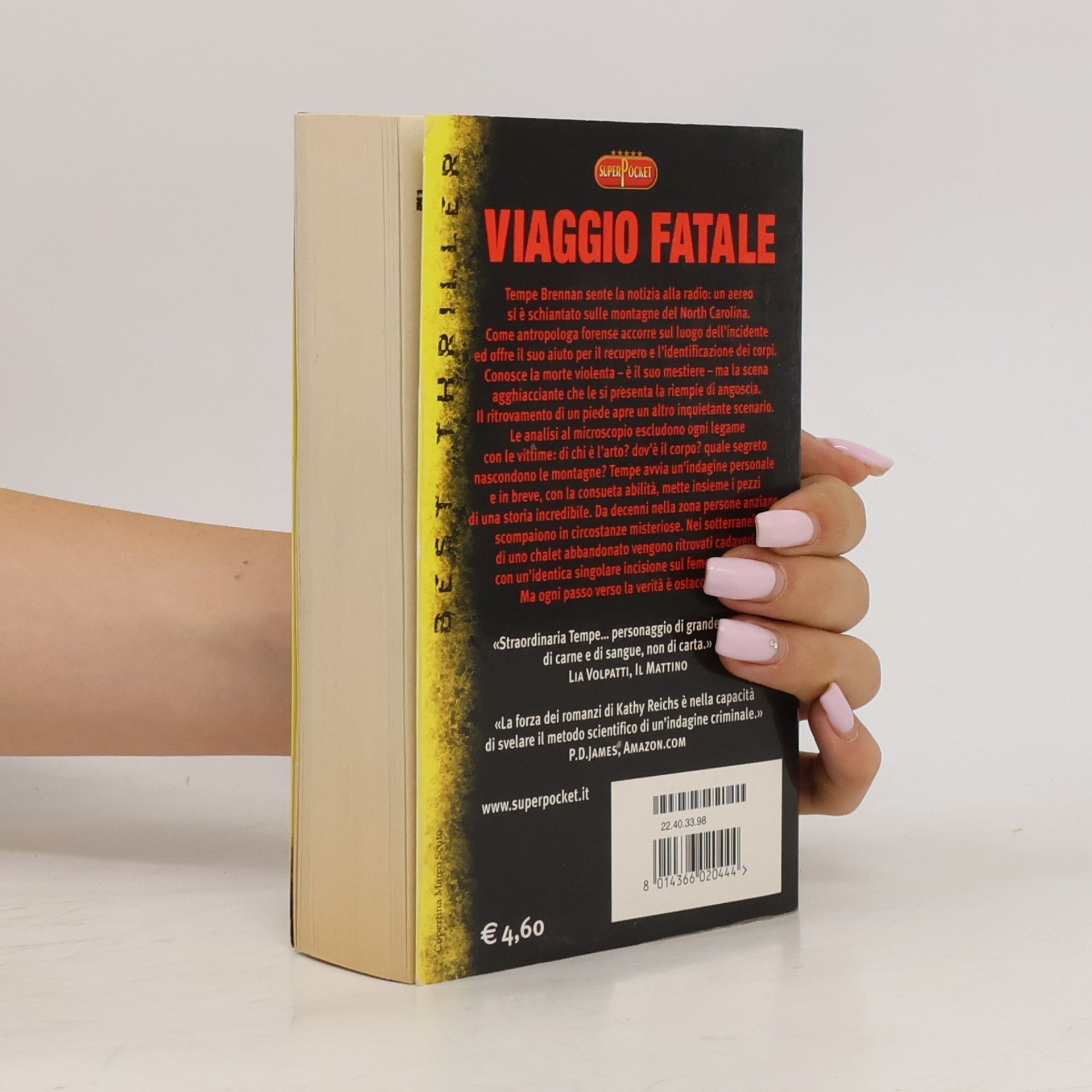 Kathy Reichs Viaggio fatale