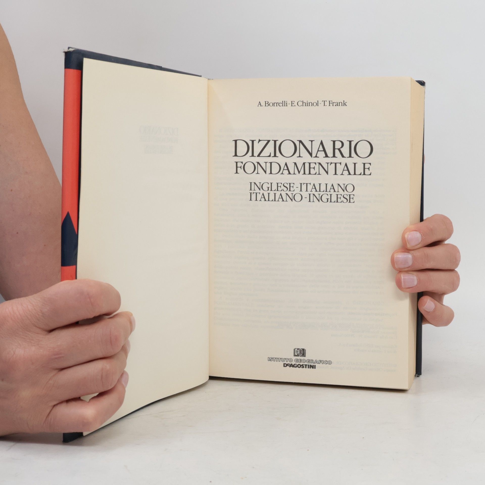 Ada Borrelli Dizionario fondamentale. Inglese-italiano, italiano-inglese