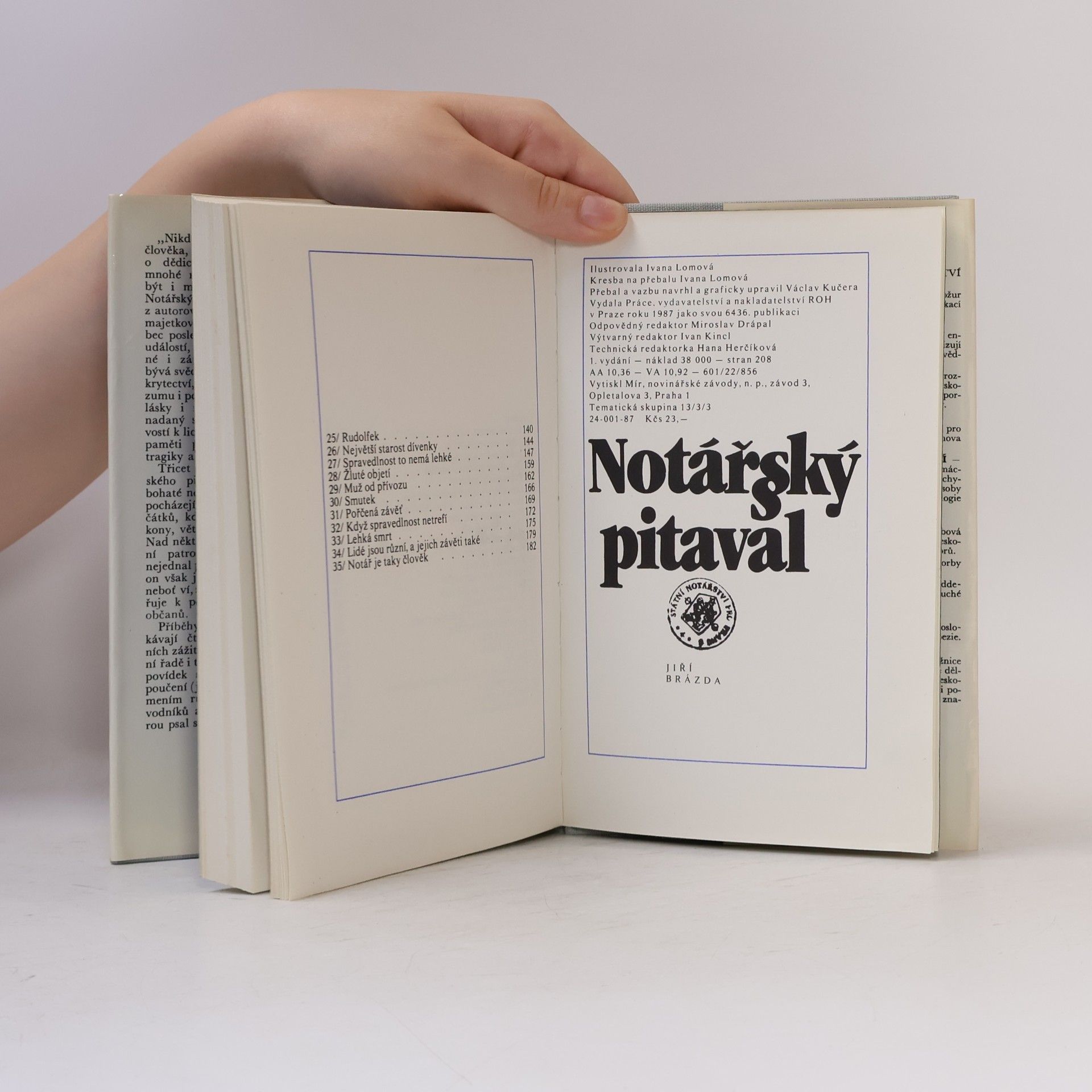 Jiří Brázda Notářský pitaval