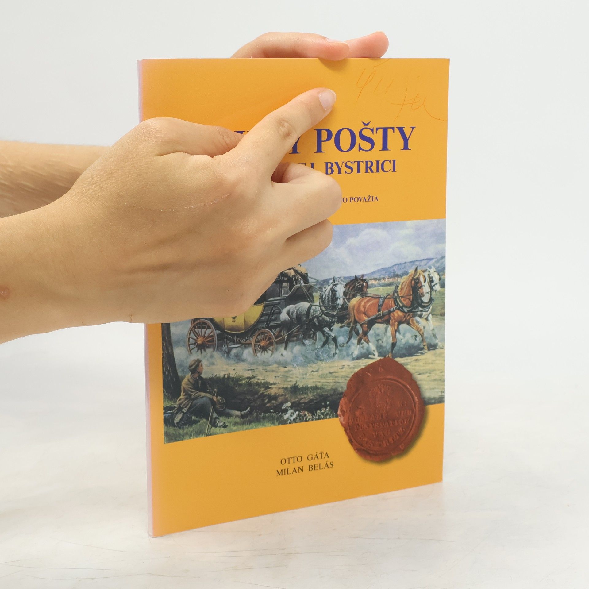 Otto Gáťa Dejiny pošty v Považskej Bystrici