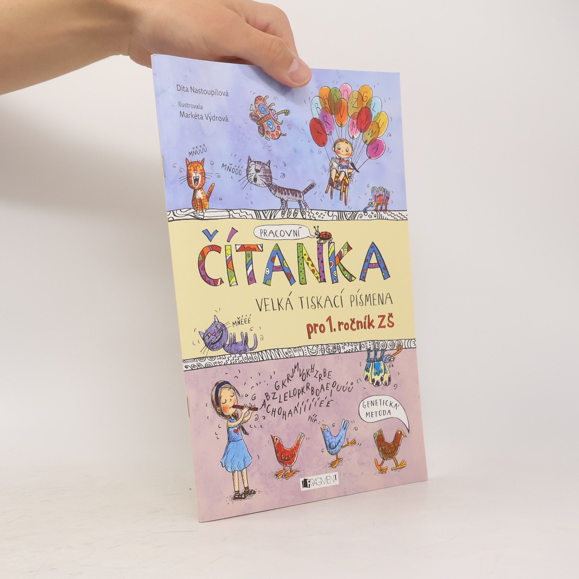 Dita Nastoupilová Čítanka - velká tiskací písmena