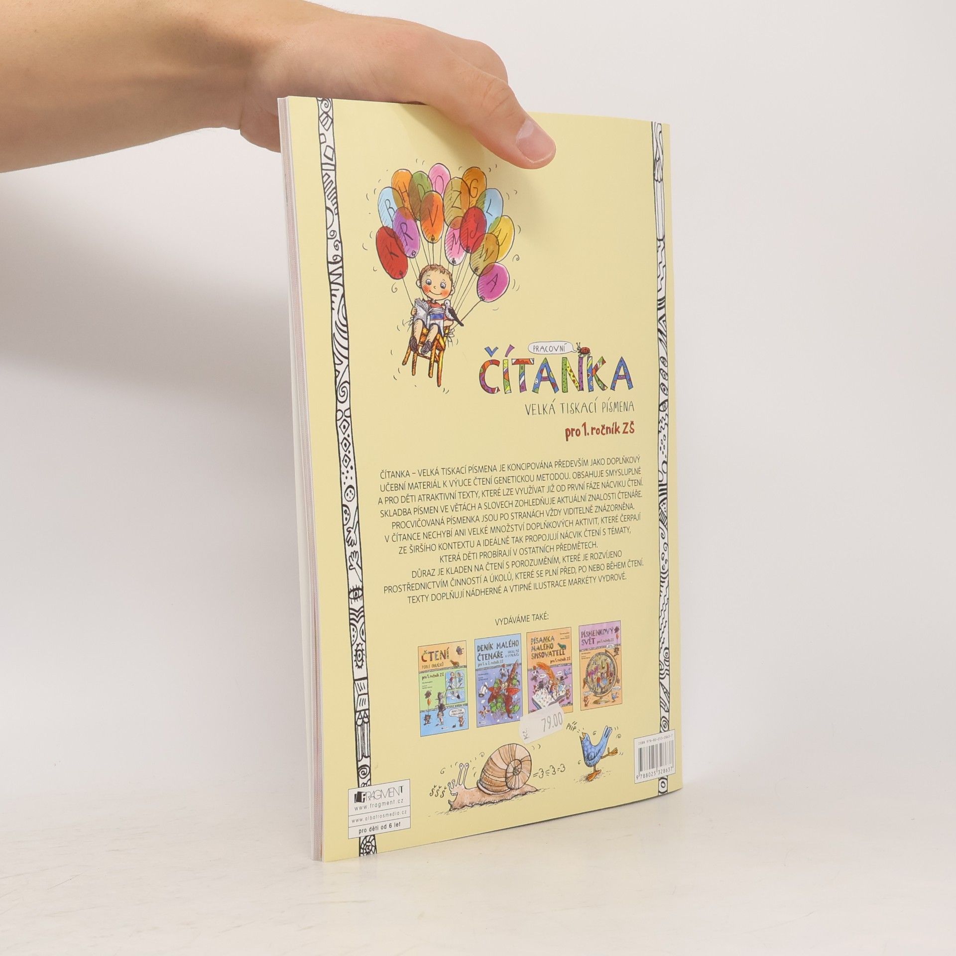 Dita Nastoupilová Čítanka - velká tiskací písmena