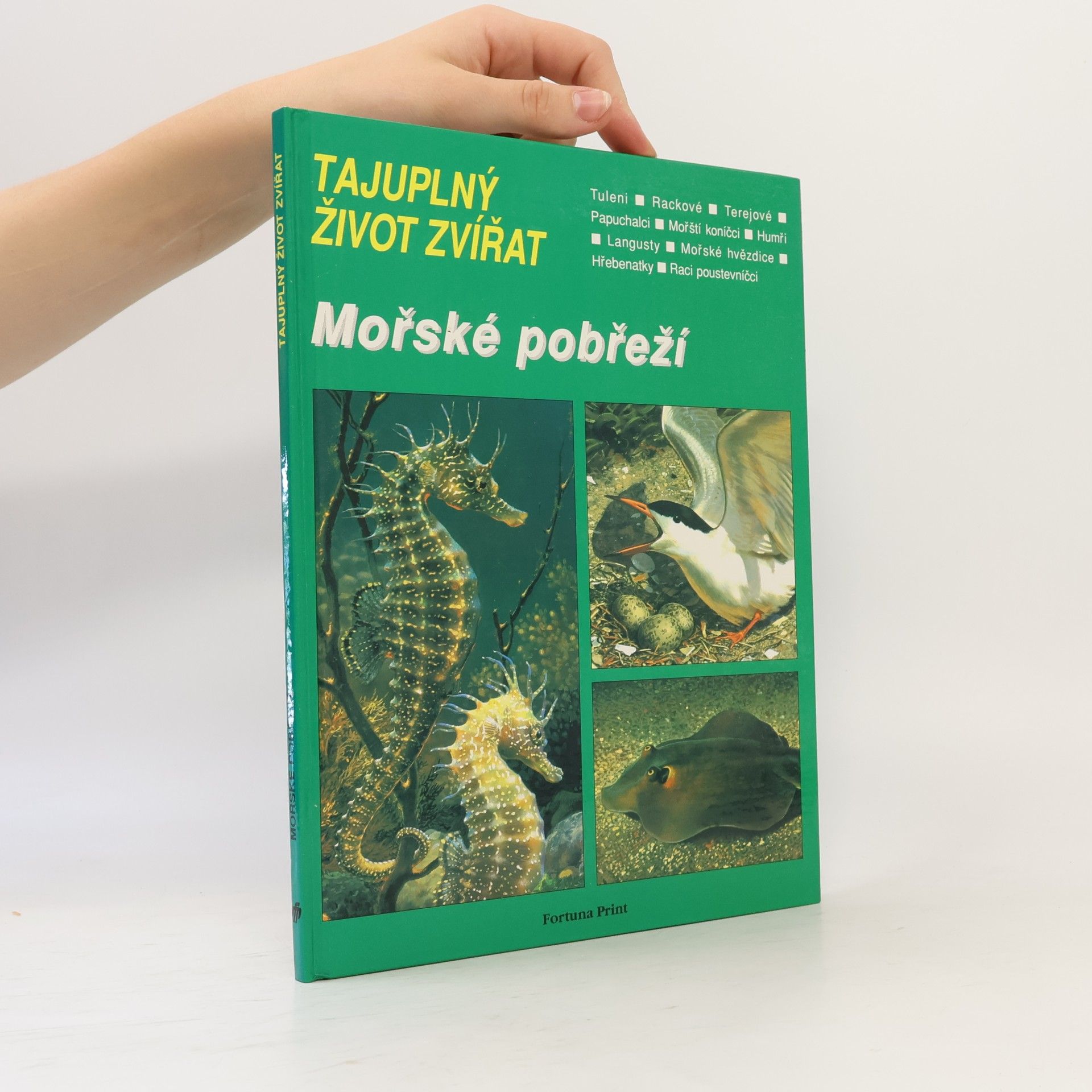 Charles Roux Tajuplný život zvířat: Mořské pobřeží