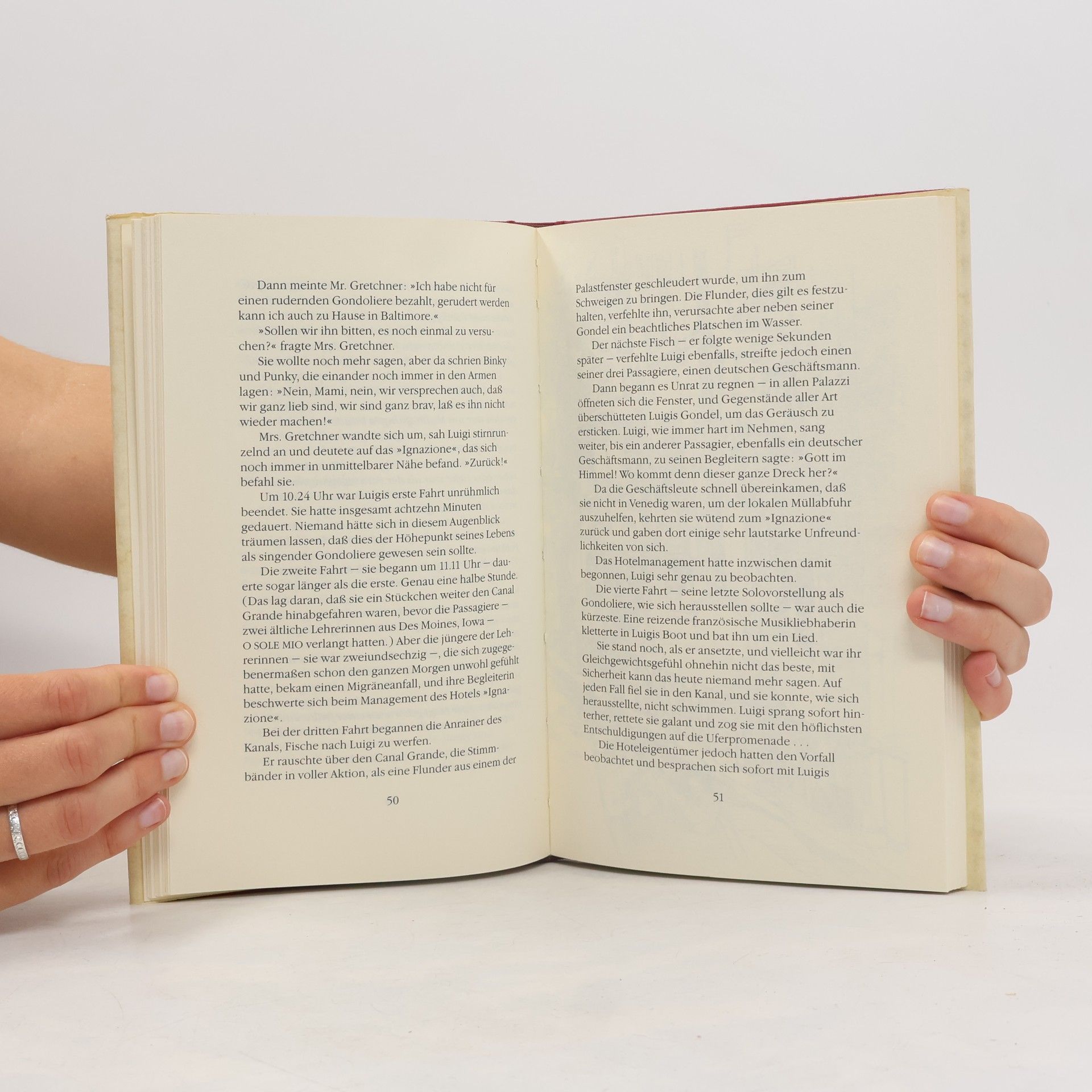 William Goldman Der Gesang des Gondoliere