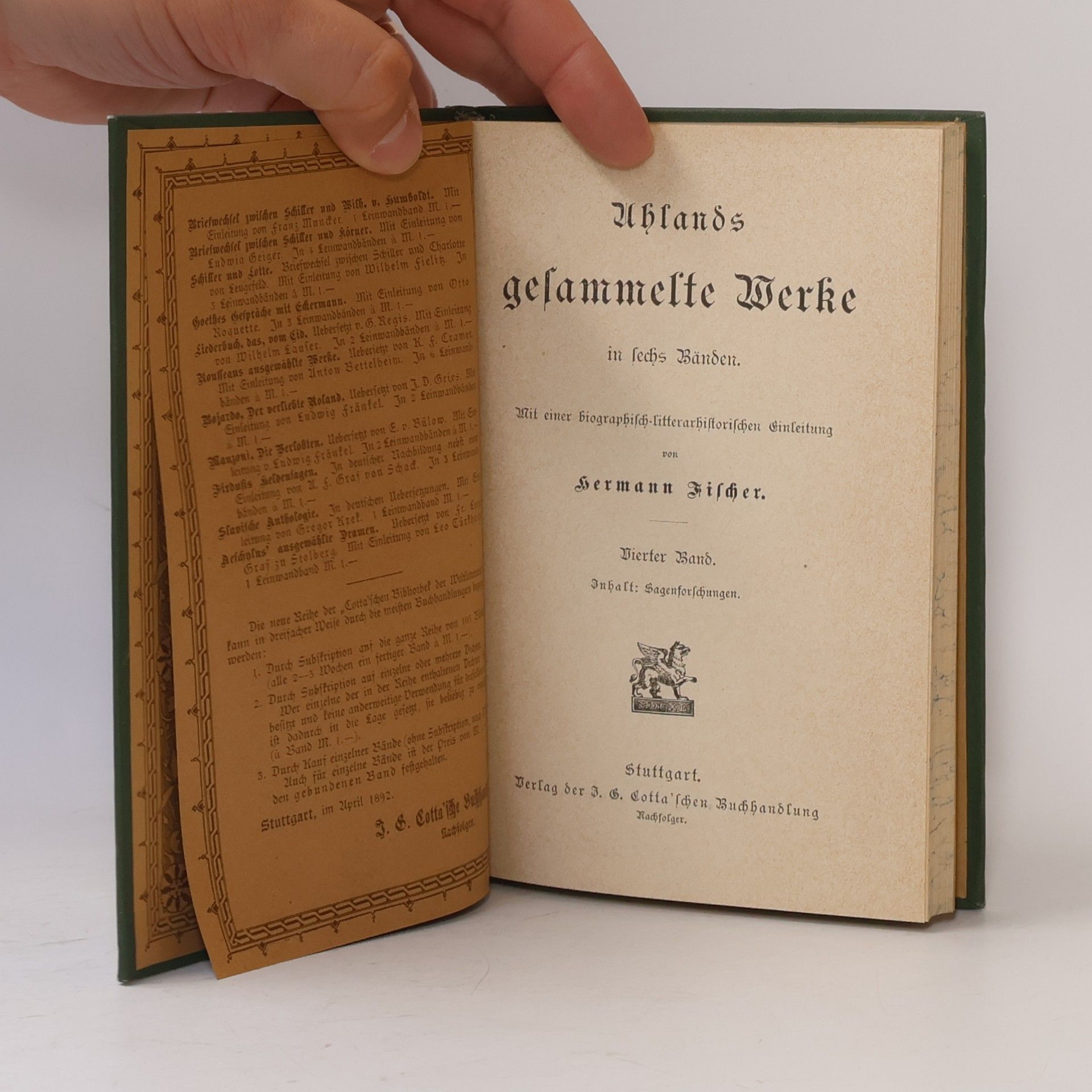 Hermann Fischer Ahlands Gesammelte Werke 4