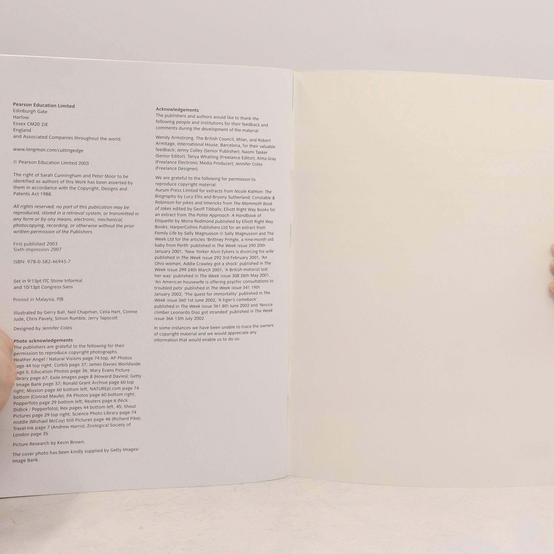 Peter Moor Cutting edge. Advanced, Workbook