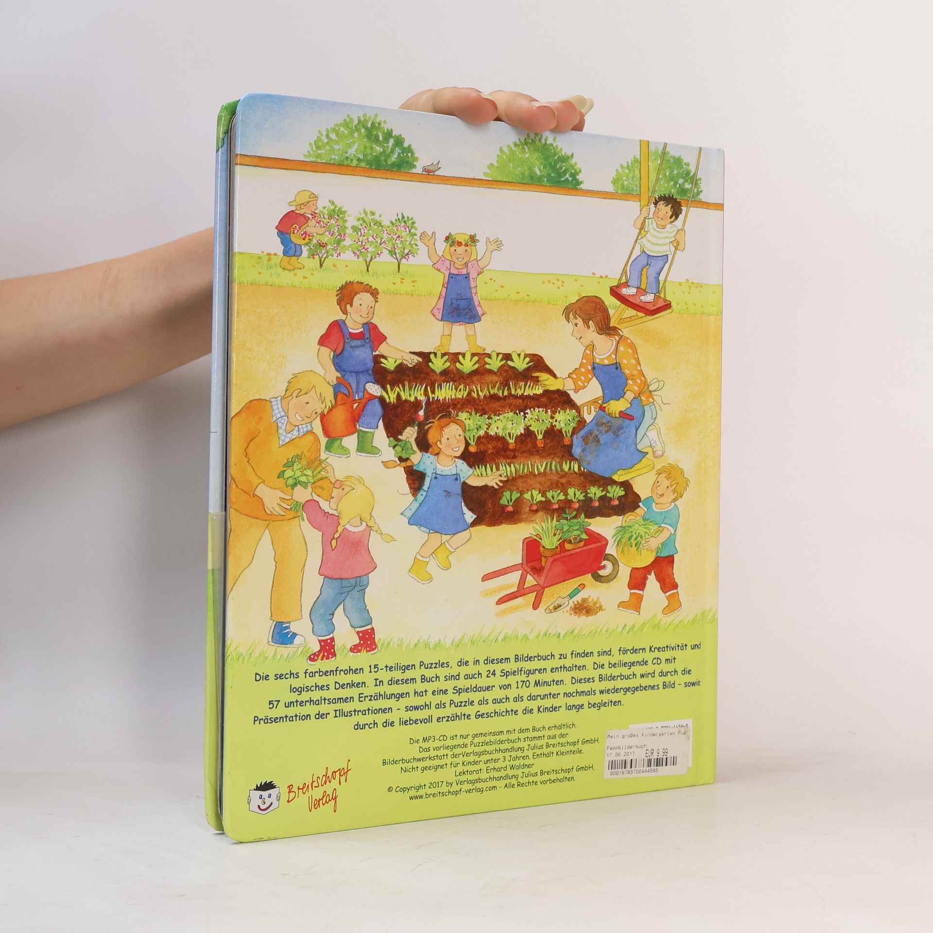 Christine Rettl Mein großes Kindergarten Puzzlebuch