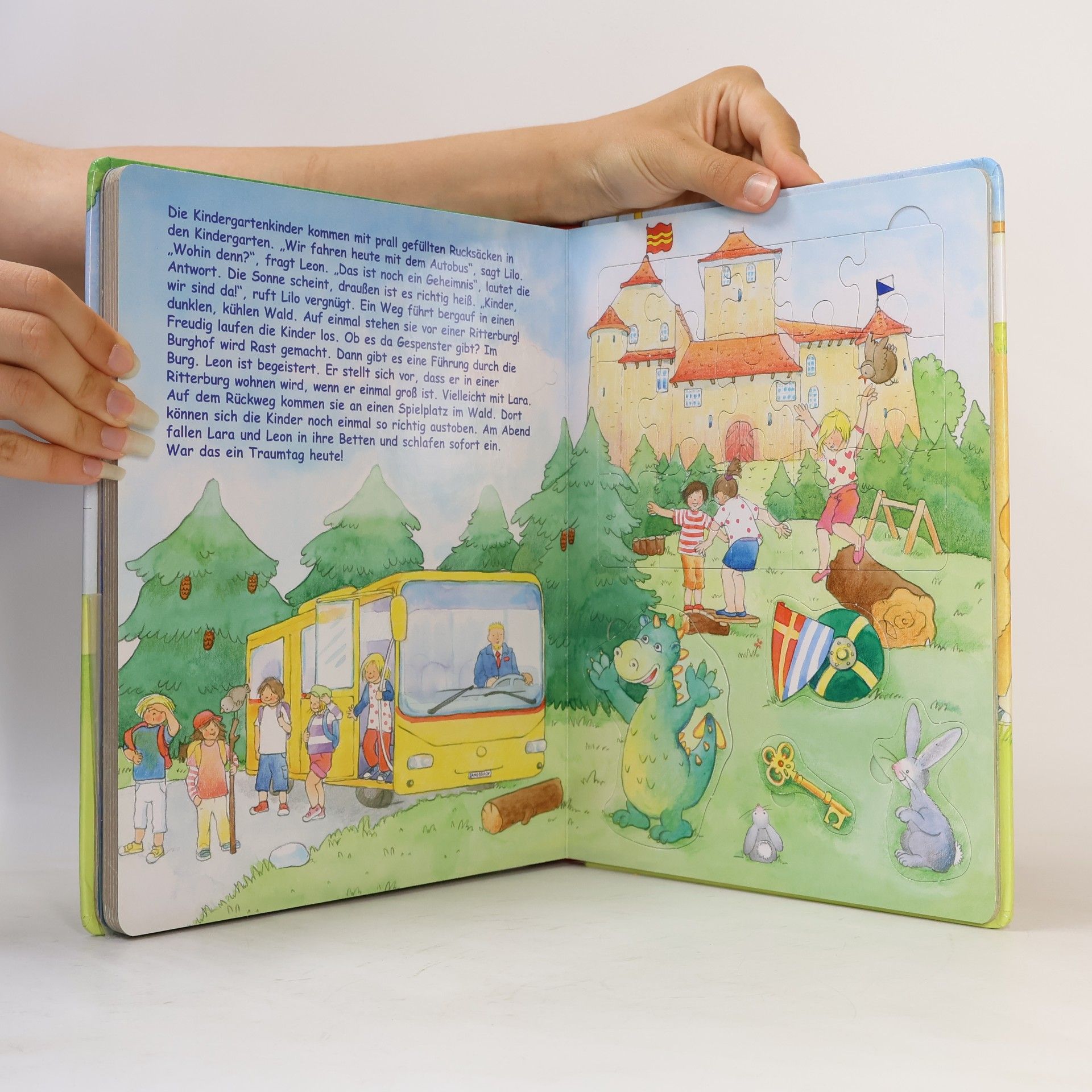 Christine Rettl Mein großes Kindergarten Puzzlebuch