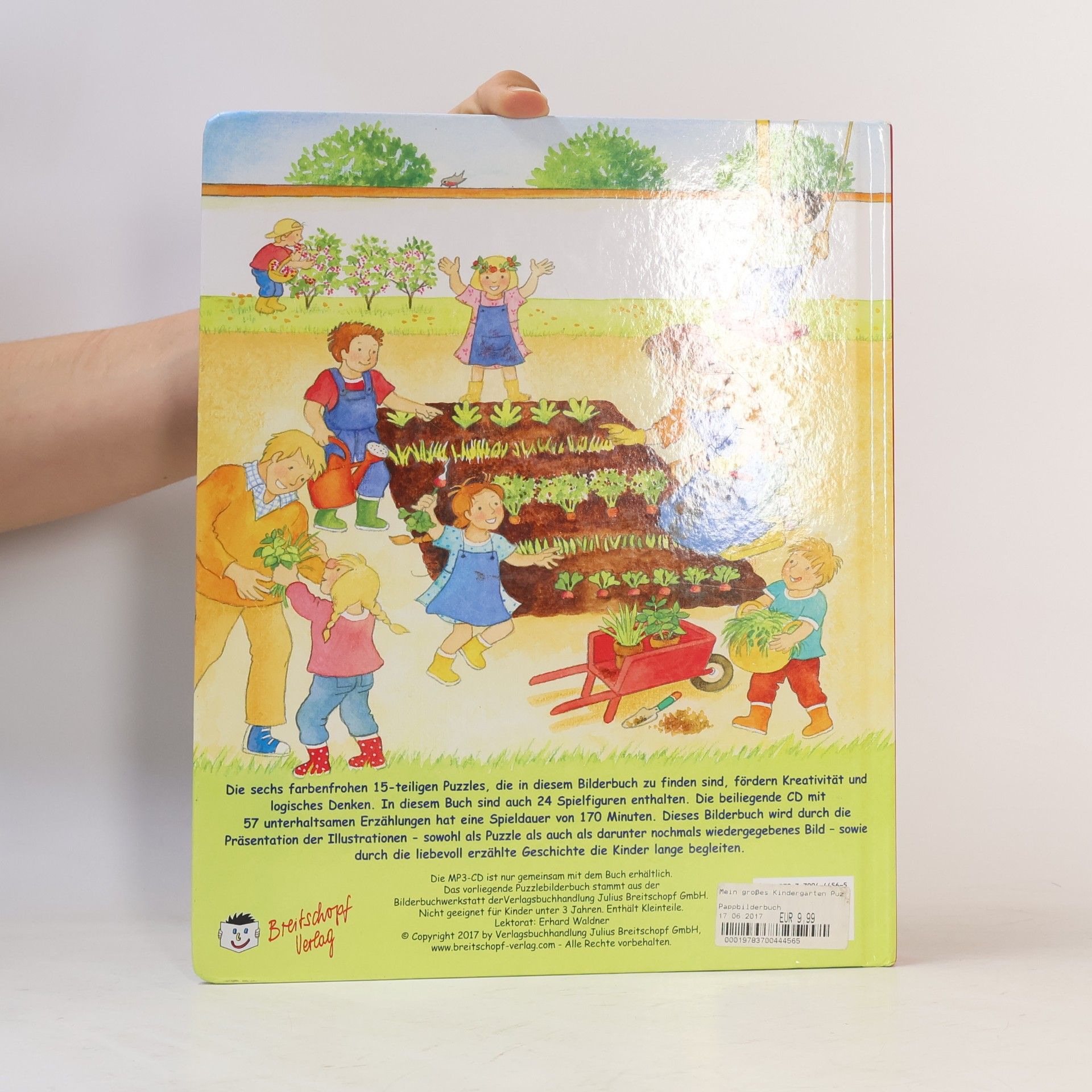 Christine Rettl Mein großes Kindergarten Puzzlebuch