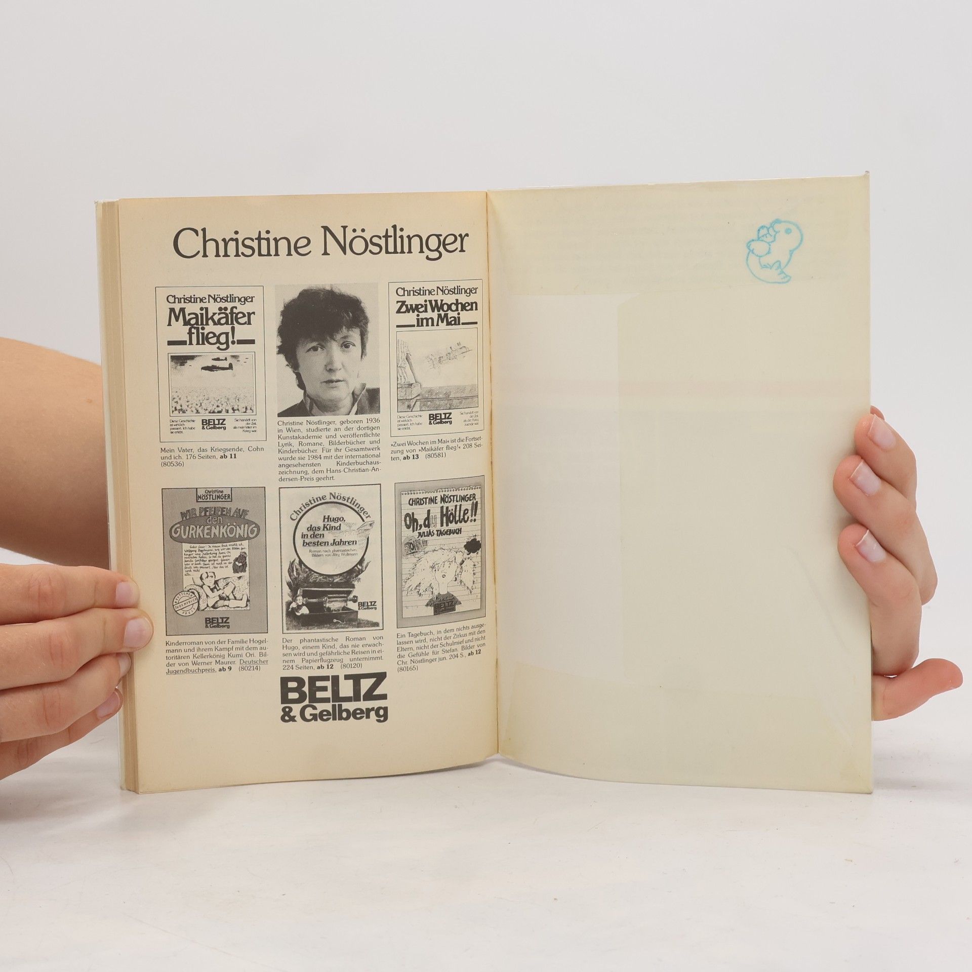 Christine Nöstlinger Der Spatz in der Hand ist besser als die Taube auf dem Dach