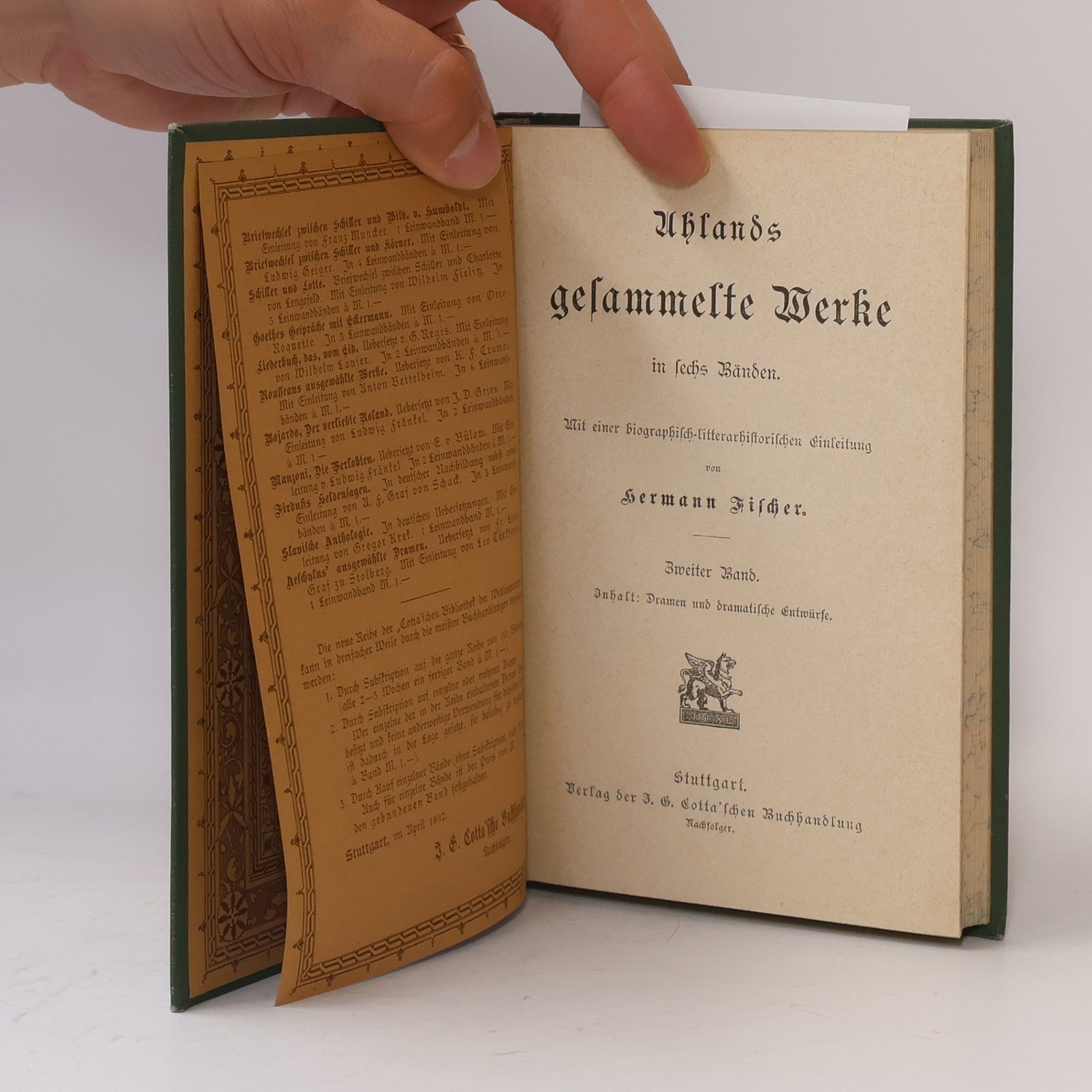 Hermann Fischer Ahlands gesammelte Werke 2