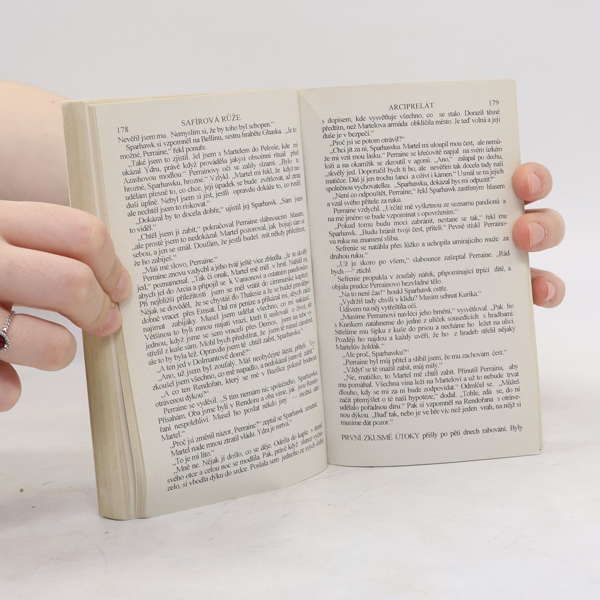 David Eddings Safírová růže