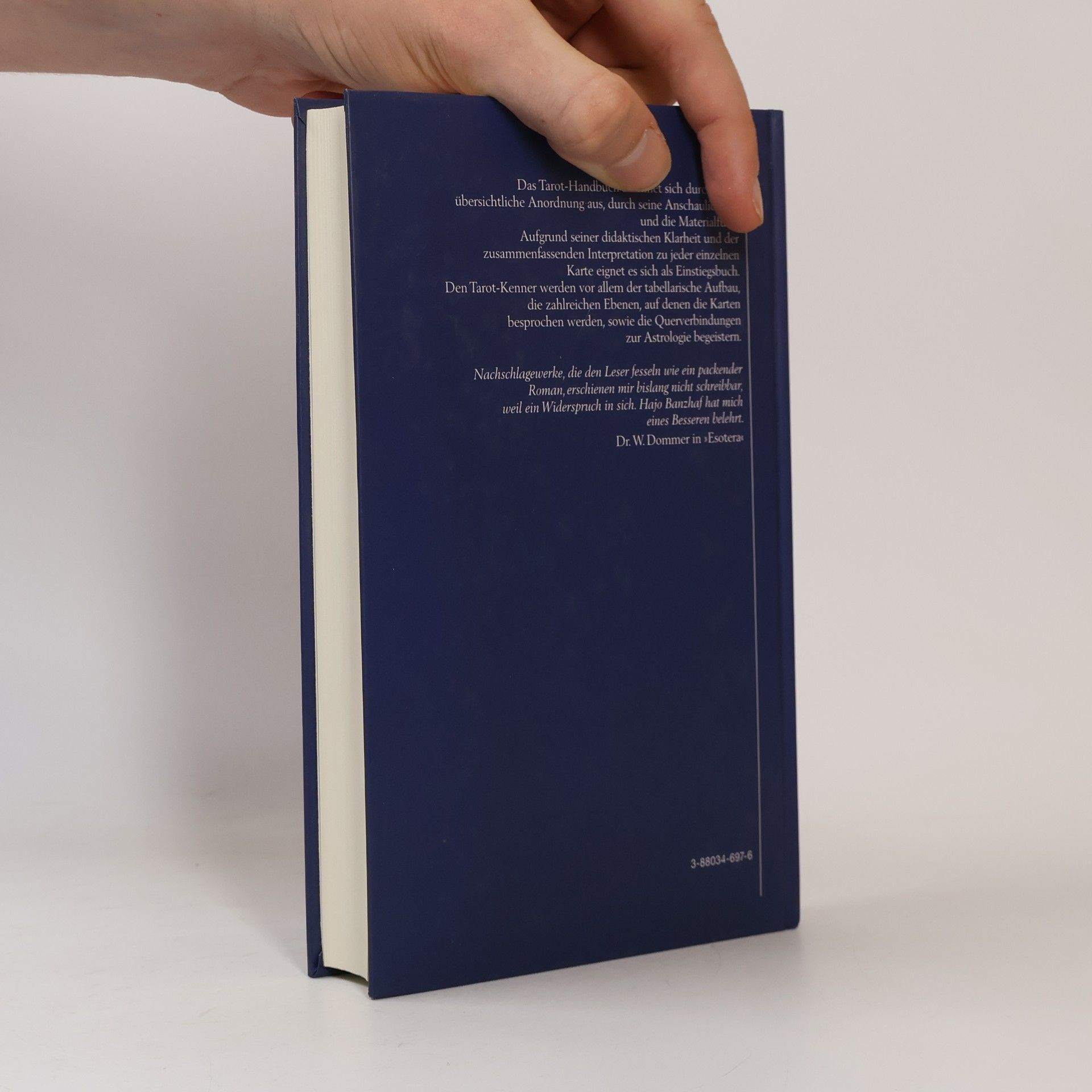Hajo Banzhaf Das Tarot-Handbuch