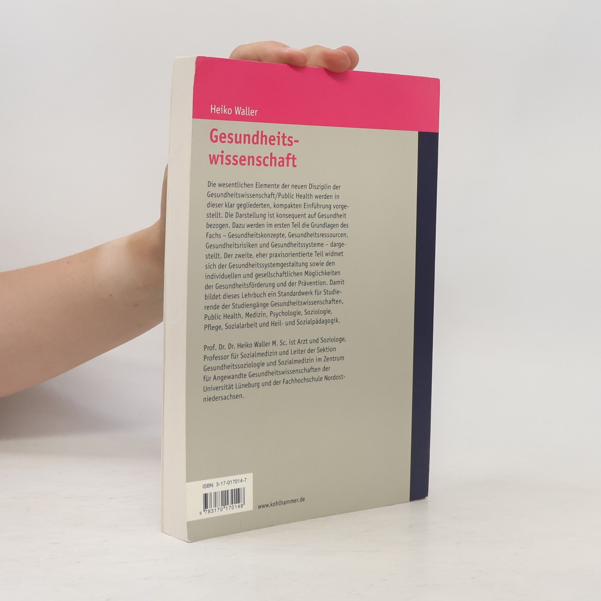 Heiko Waller Gesundheitswissenschaft