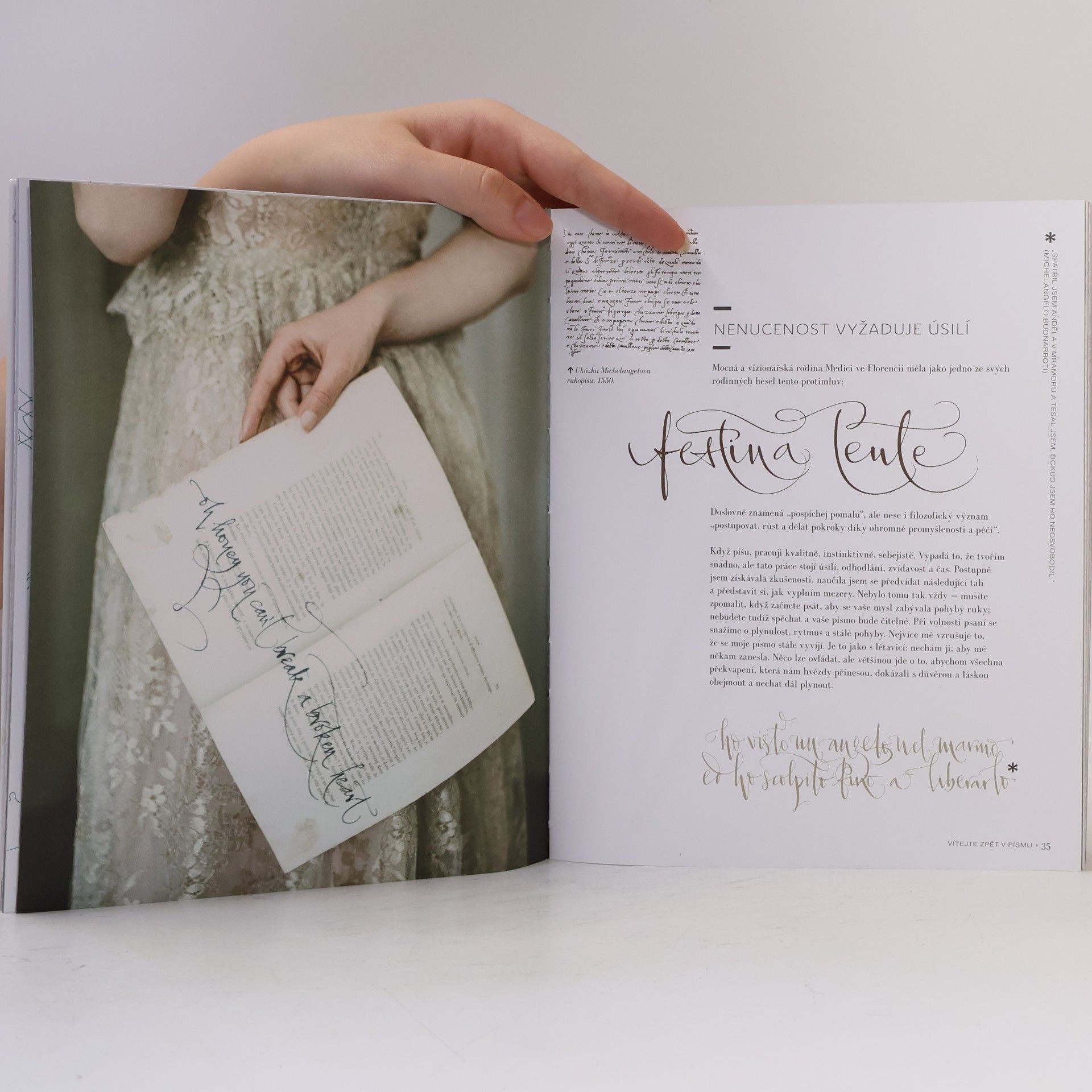 Betty Soldi Kouzlo kaligrafie - Inkoust a inspirace