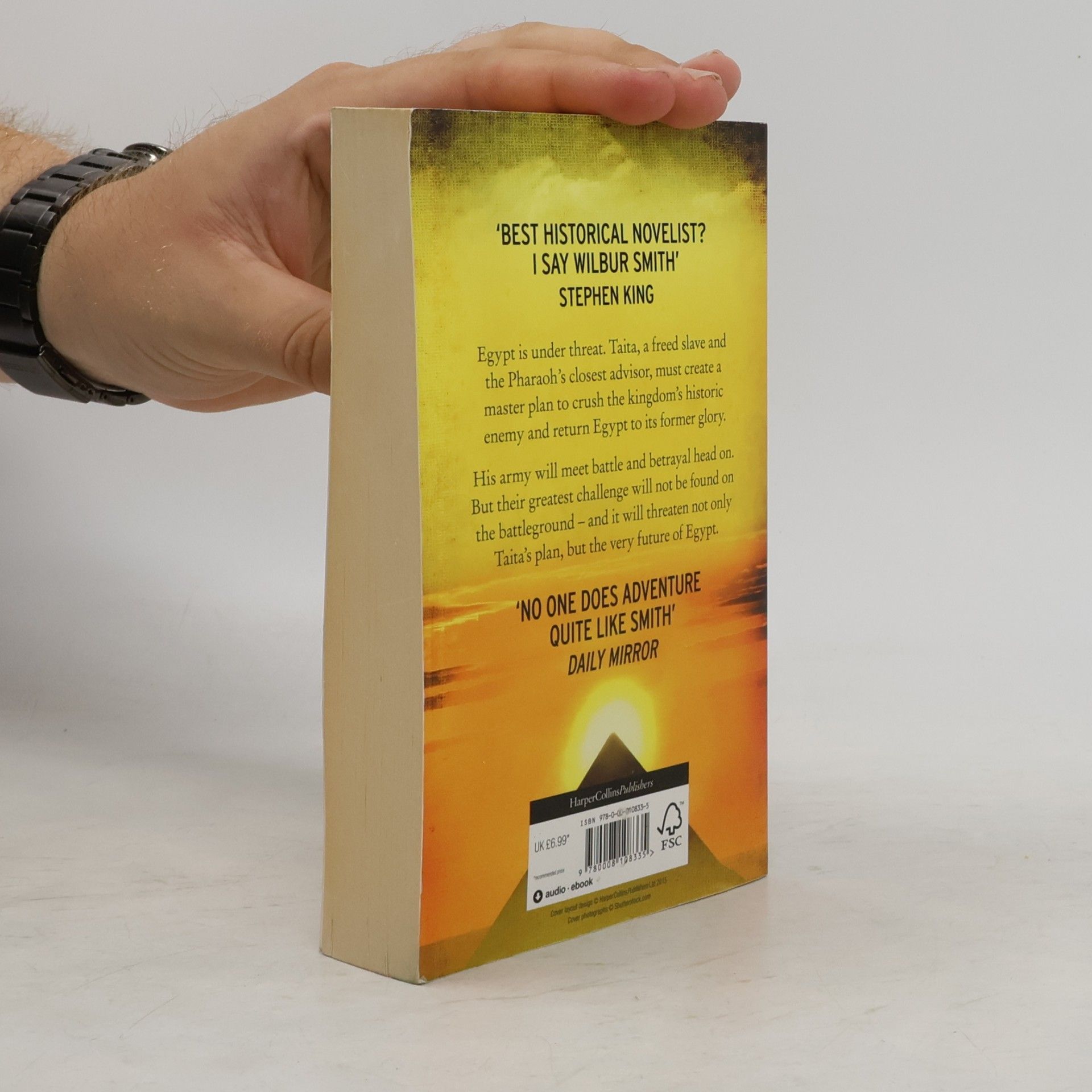 Wilbur Smith Desert God. Die Söhne des Nils, englische Ausgabe