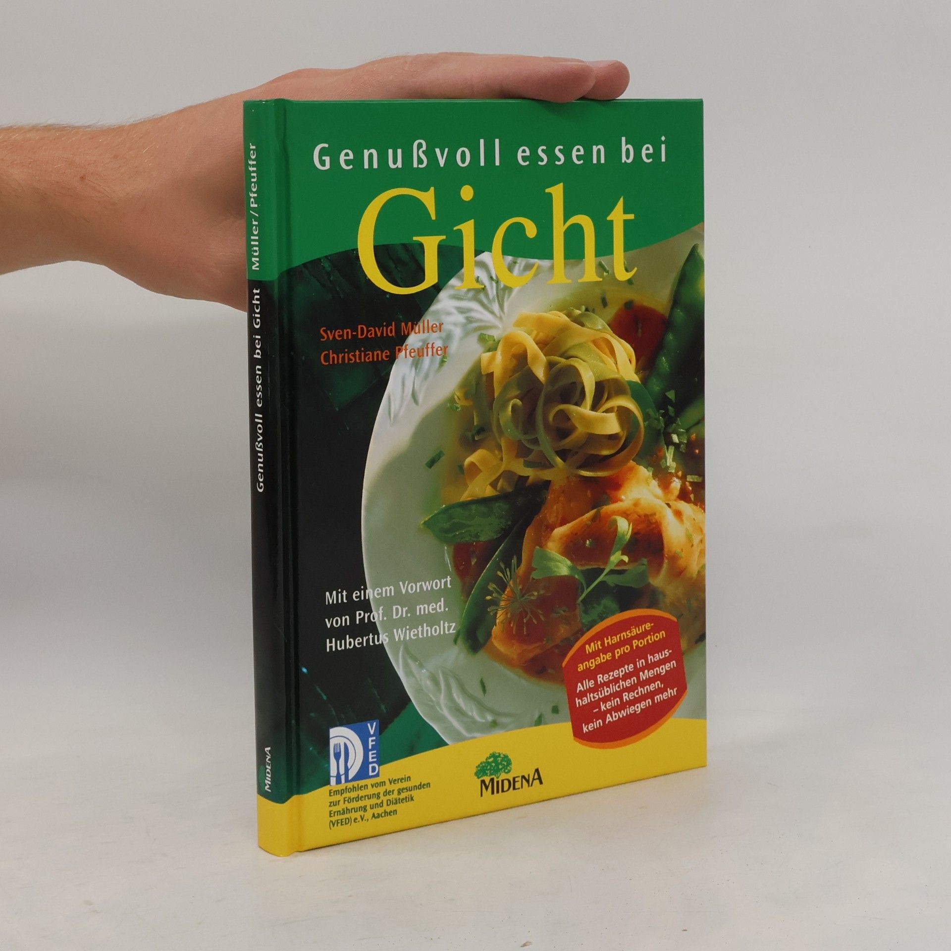 David Müller Genußvoll essen bei Gicht