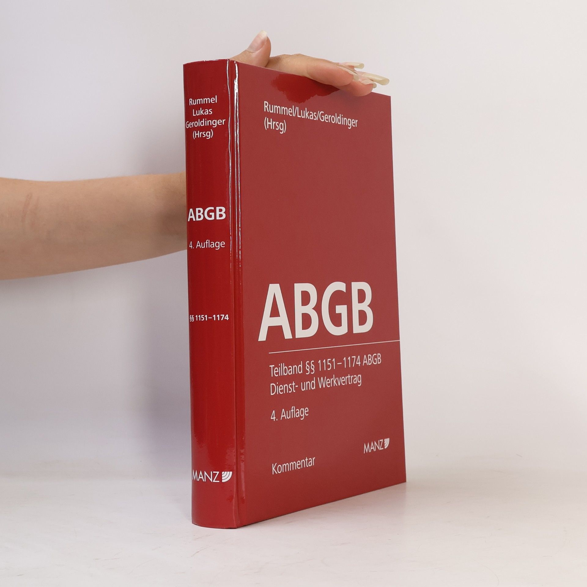 Meinhard Lukas Kommentar zum Allgemeinen bürgerlichen Gesetzbuch ABGB