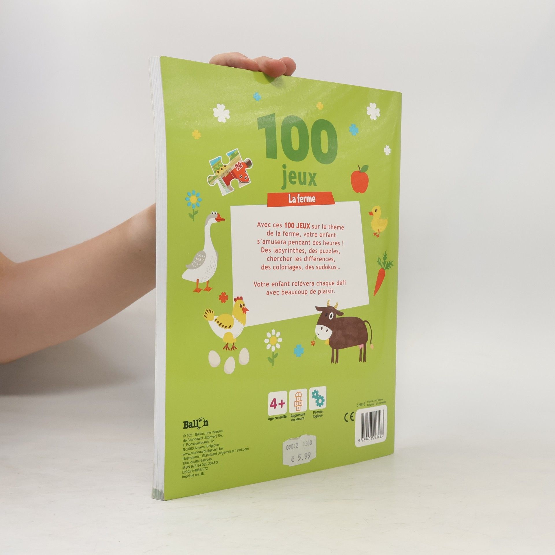 La ferme: 100 jeux (100 jeux, 1)
