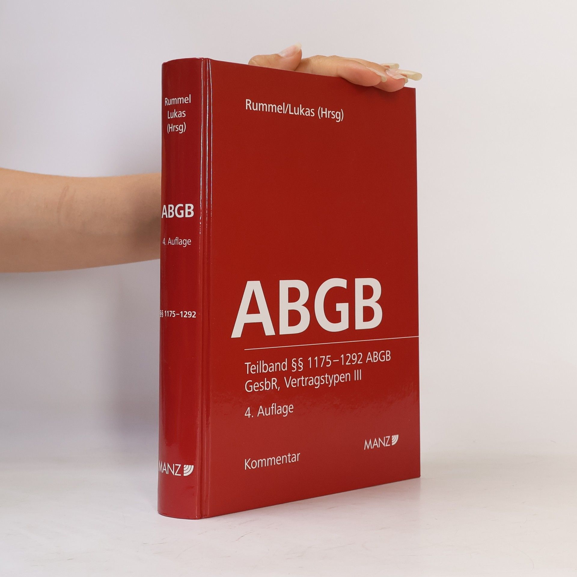 Rummel Kommentar zum Allgemeinen Bürgerlichen Gesetzbuch
