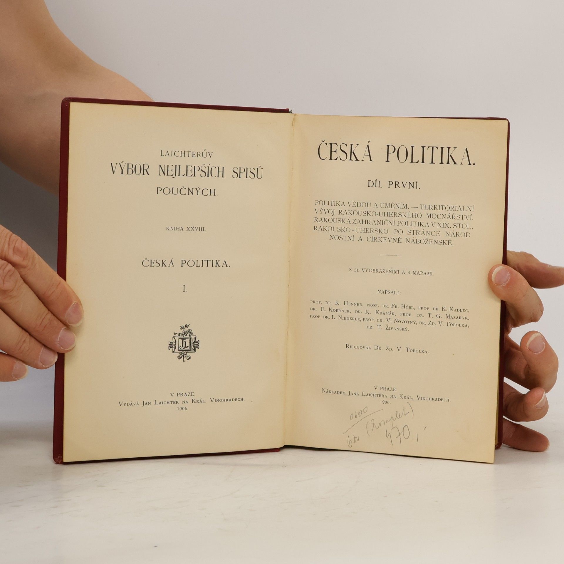 Autores varios Česká politika I