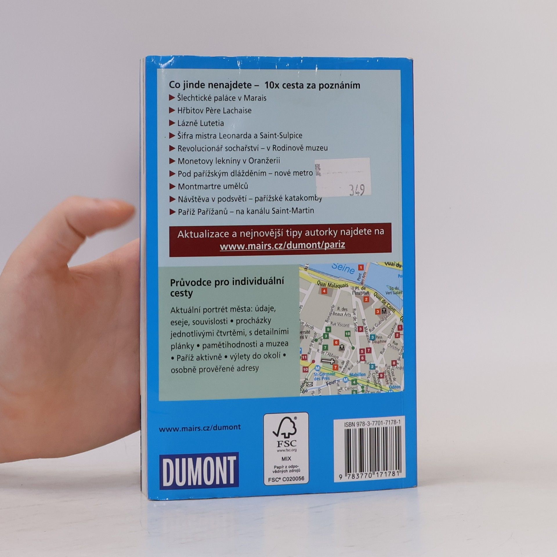 Gabriele Kalmbach Paříž (mapa)