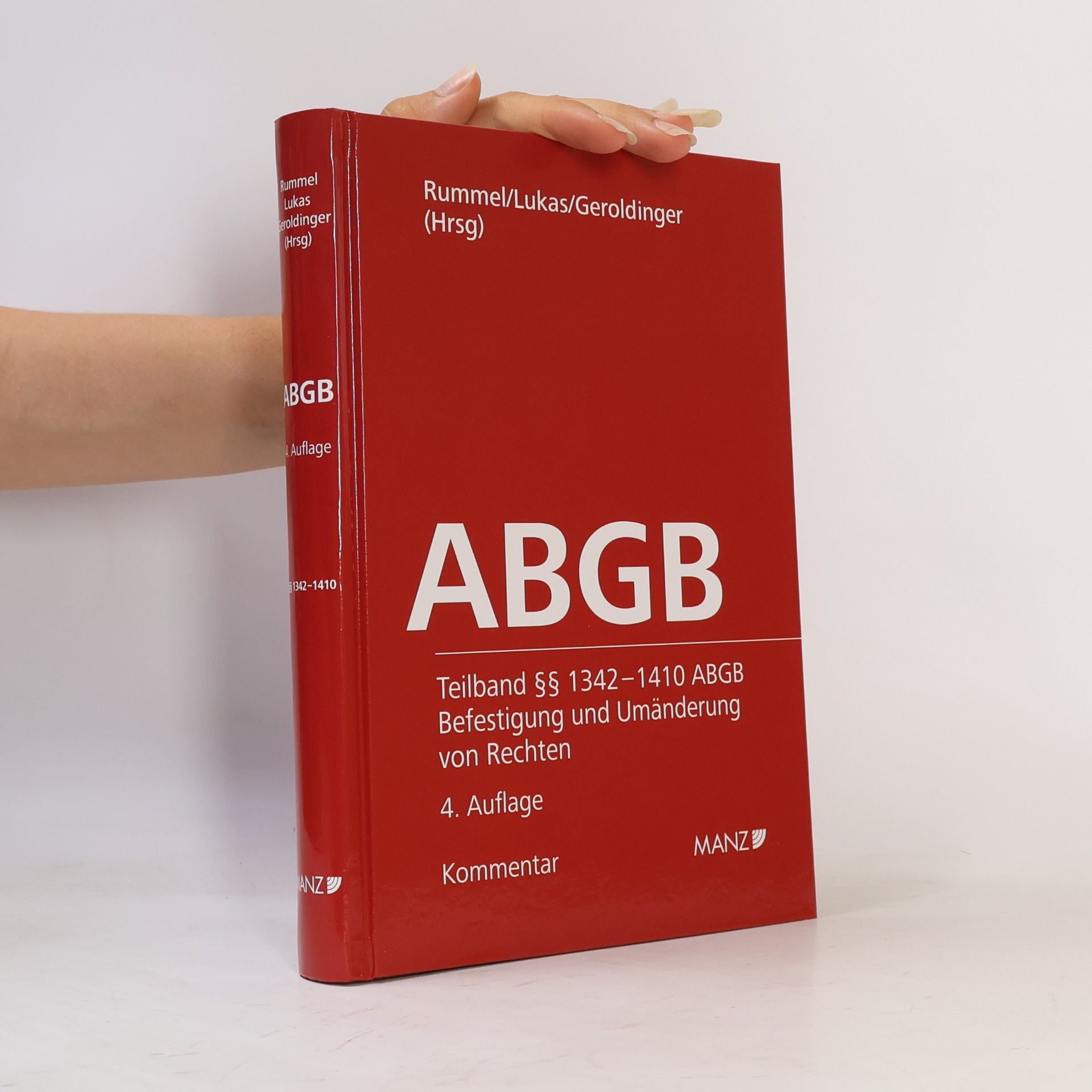 ABGB Teilband §§ 1342-1410 ABGB