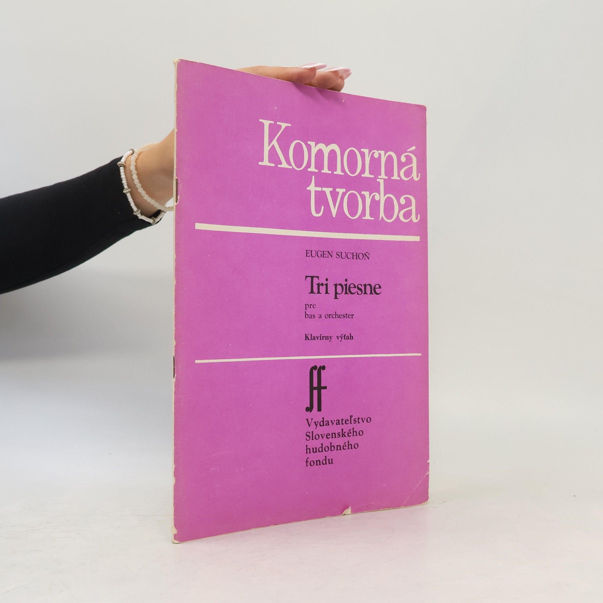 Eugen Suchoň Komorná torba. Kúcanské pjesňe pre spev a klavír